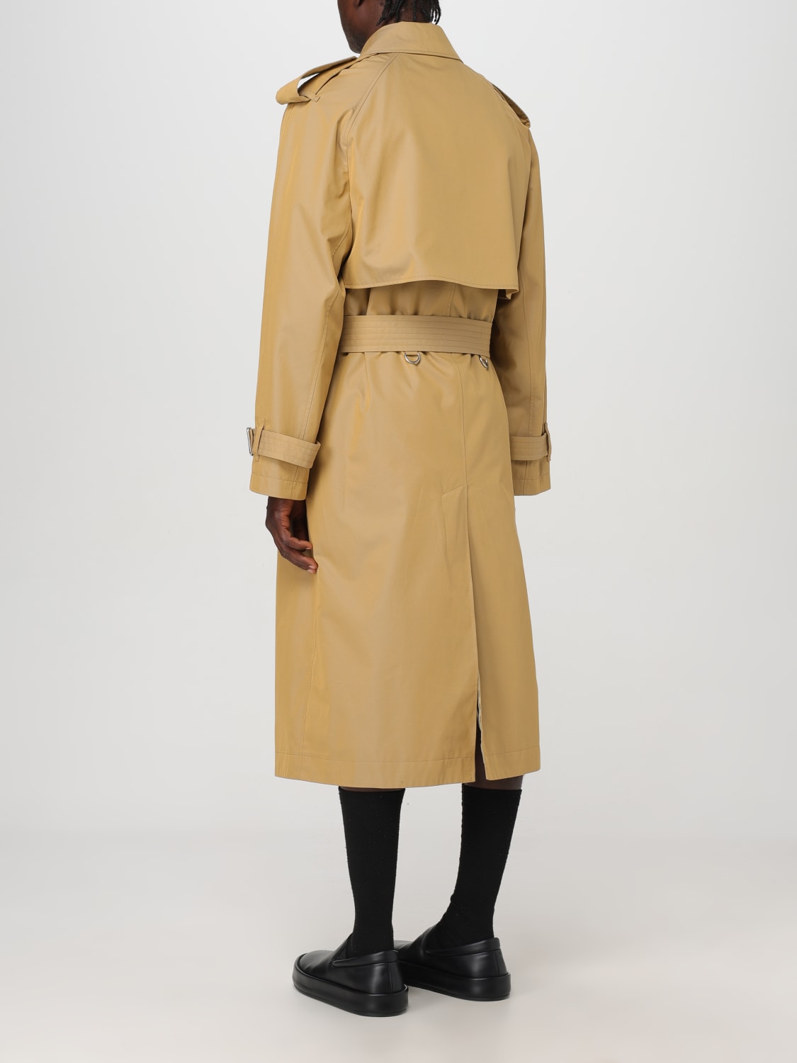 BURBERRY TRENCH COAT: Burberry men's trench coat, Beige - Img 3