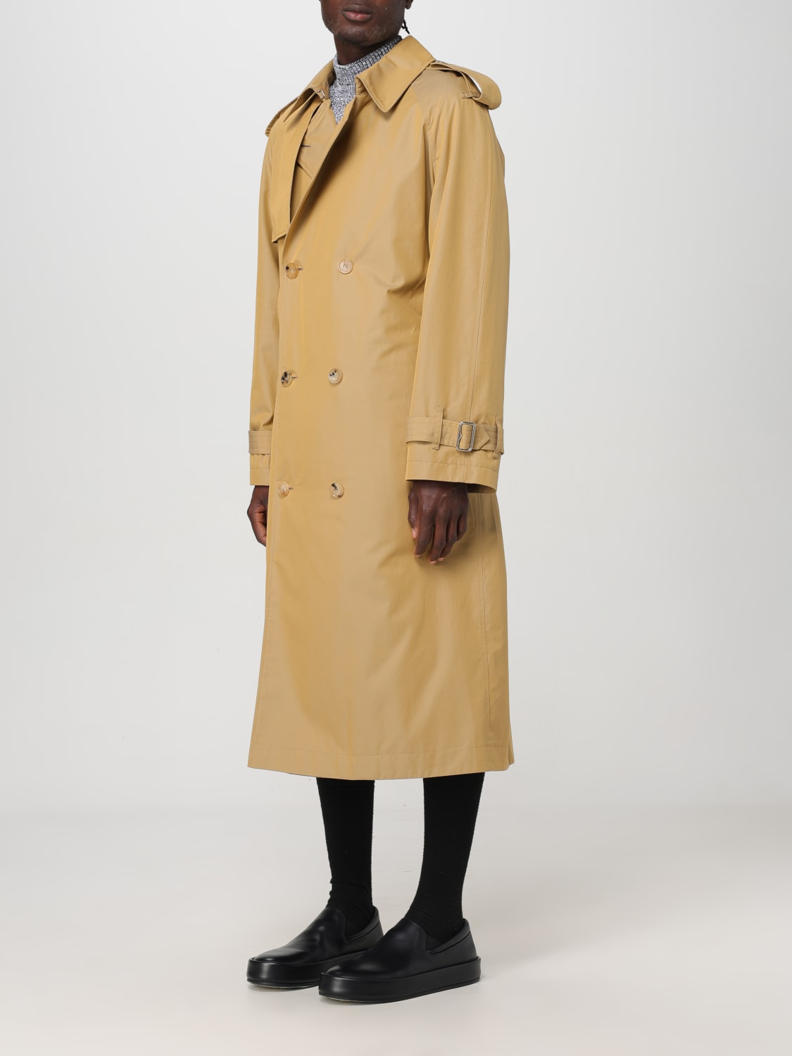 BURBERRY TRENCH COAT: Burberry men's trench coat, Beige - Img 4