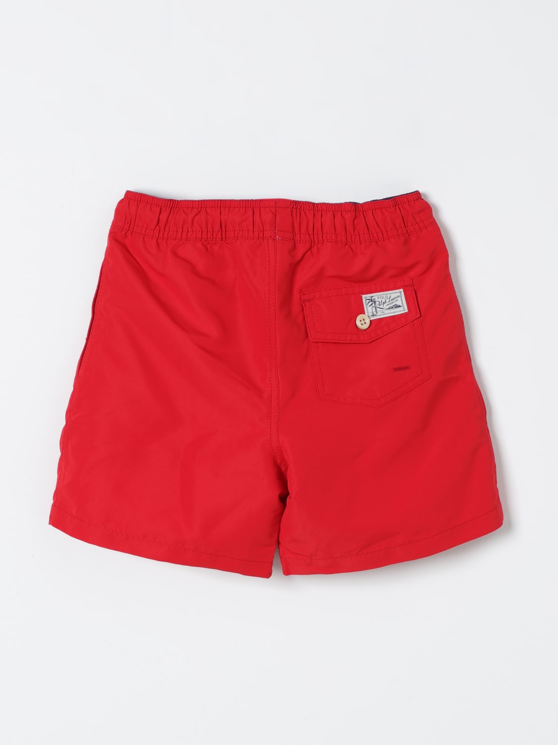 POLO RALPH LAUREN BAÑADOR: Bañador niños Polo Ralph Lauren, Rojo - Img 2