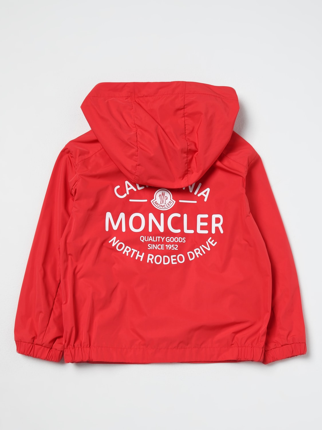 MONCLER JACKET: Jacket kids Moncler, Red - Img 2