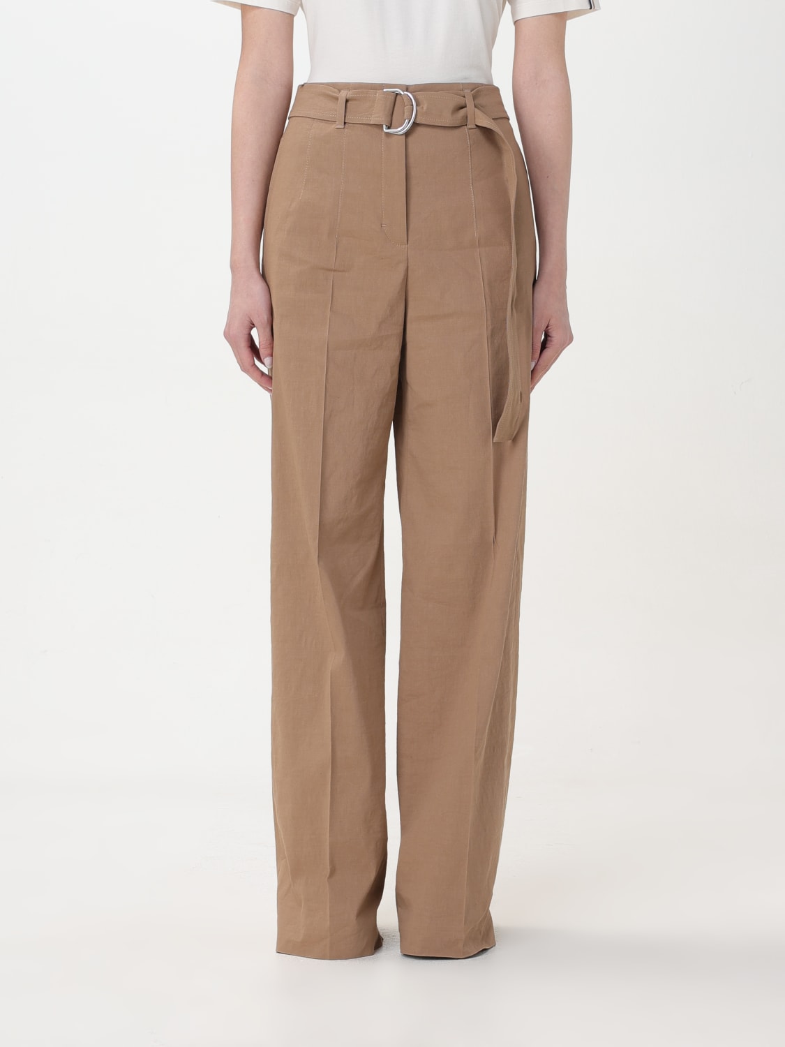 Boss Outlet Pantalon femme Beige Pantalon Boss 50512889 en ligne sur GIGLIO.COM