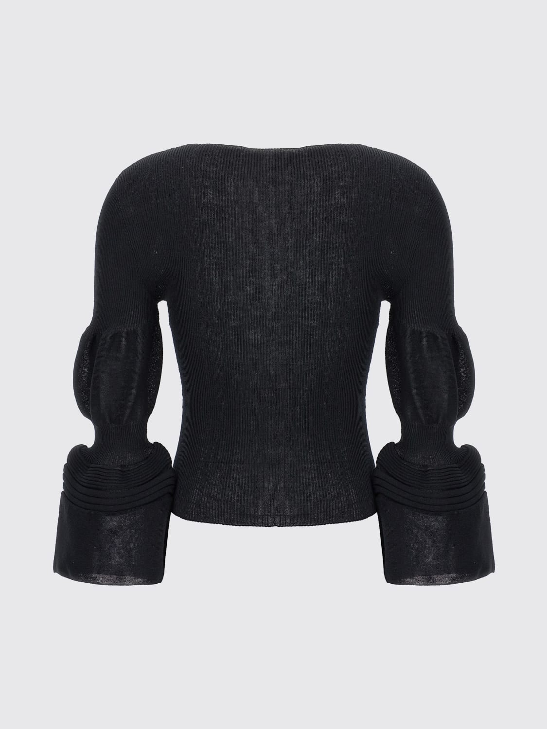 ISSEY MIYAKE SWEATER: Top woman Issey Miyake, Black - Img 2