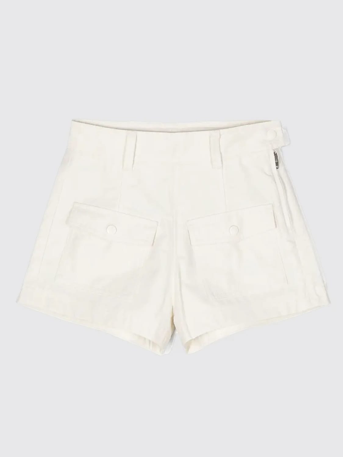 MONCLER SHORT: Short kids Moncler, White - Img 1