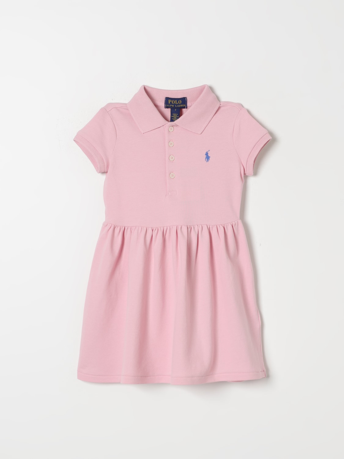 Polo Ralph Lauren Outlet Robe enfant Rose Robe Polo Ralph Lauren 312934961002 en ligne sur GIGLIO.COM