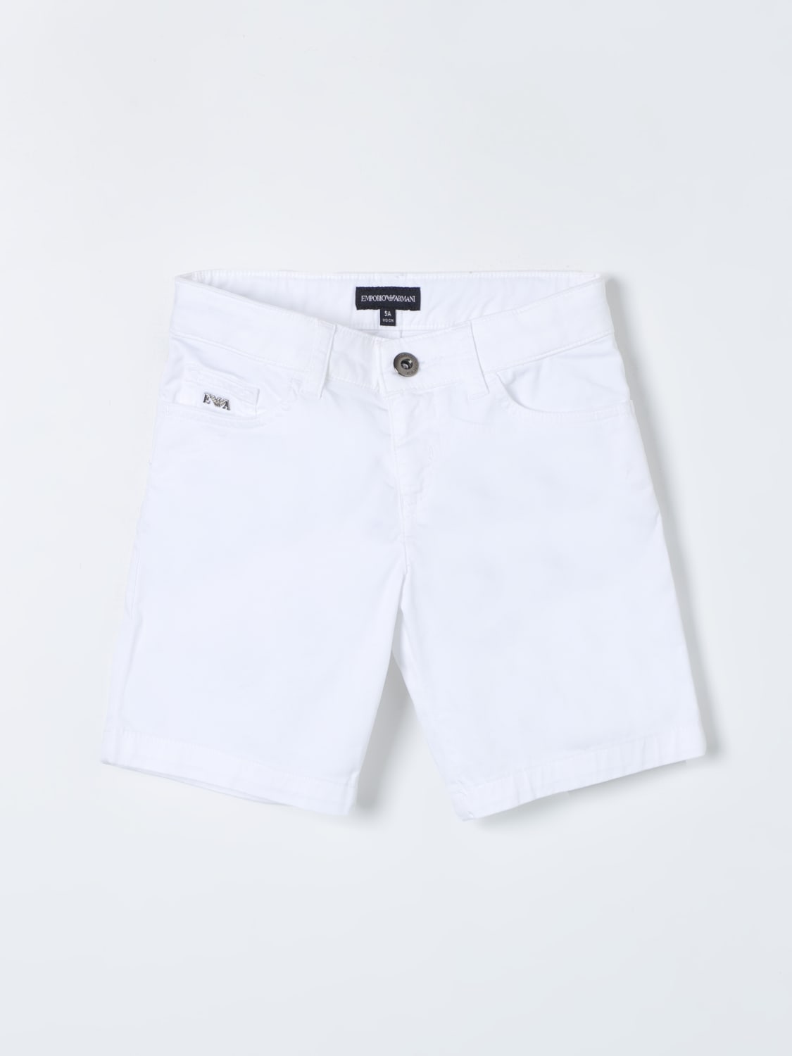 Armani shorts kids shop