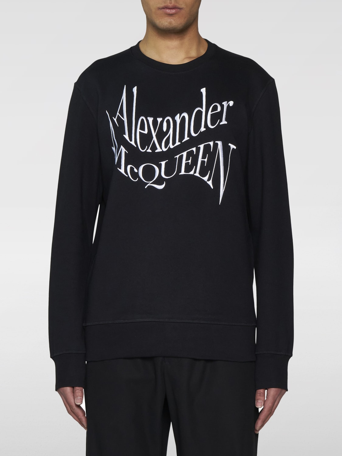 Alexander McQueen Outlet Sweatshirt men Black Alexander McQueen sweatshirt 781879QXAAM online at GIGLIO.COM