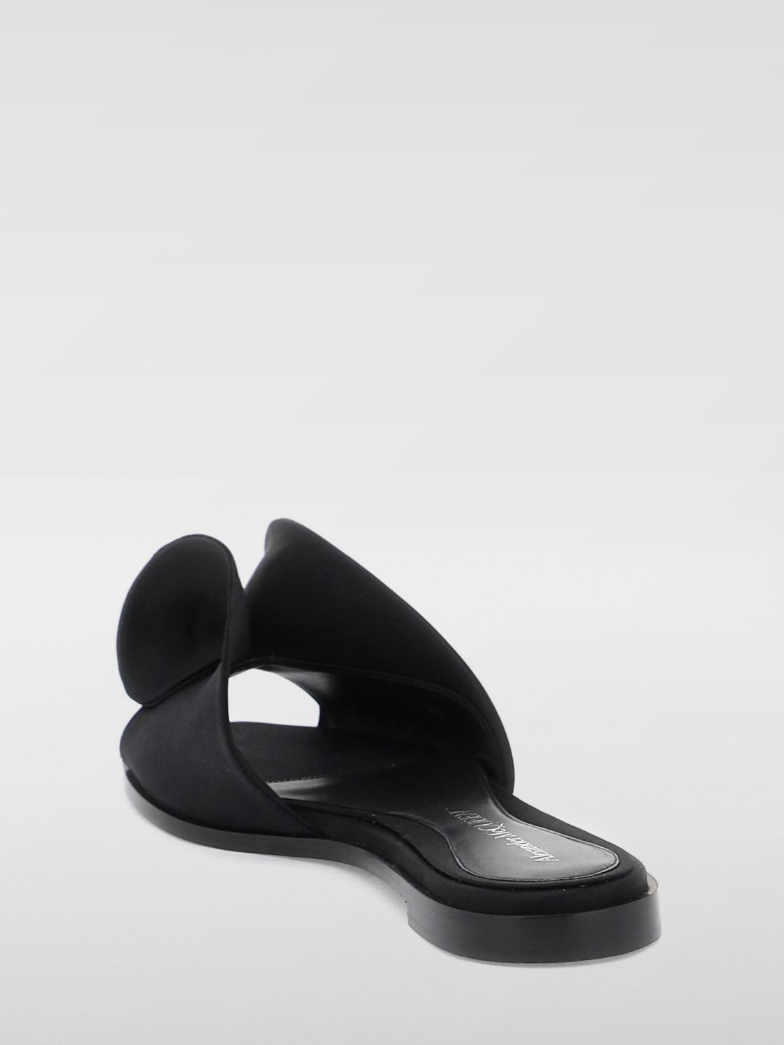 ALEXANDER MCQUEEN SANDALIAS PLANAS: Zapatos mujer Alexander McQueen, Negro - Img 2