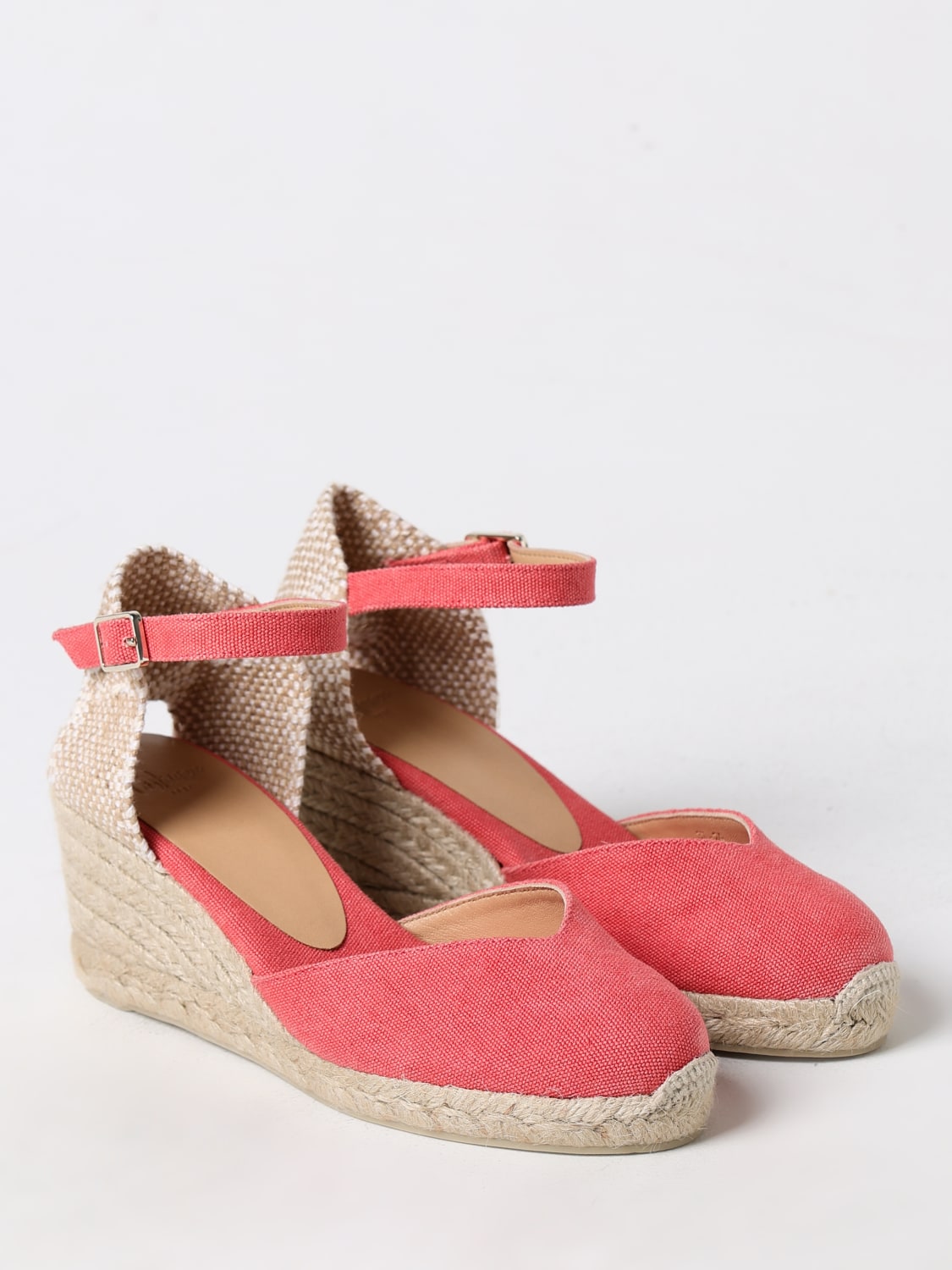 CASTAÑER WEDGE SHOES: Shoes woman CastaÑer, Pink - Img 2