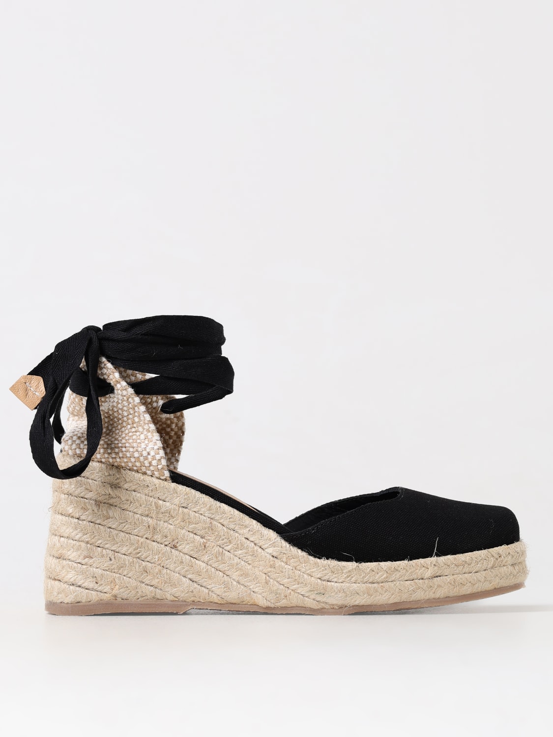 CASTAÑER WEDGE SHOES: Wedge shoes woman CastaÑer, Black - Img 1