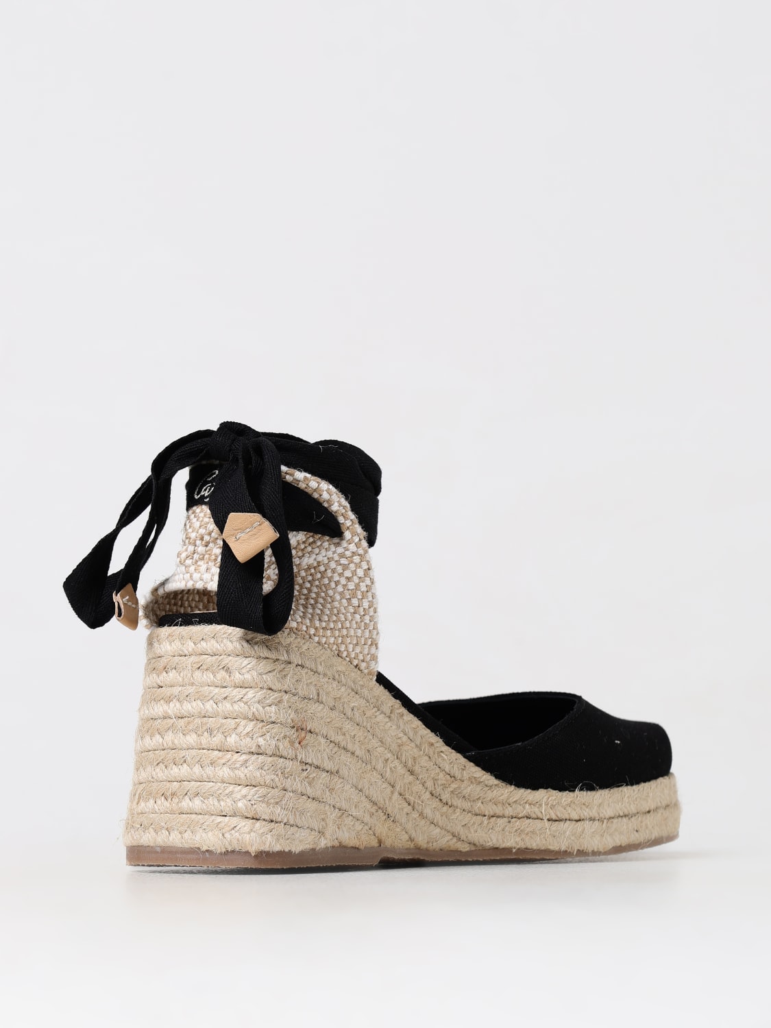 CASTAÑER WEDGE SHOES: Wedge shoes woman CastaÑer, Black - Img 3