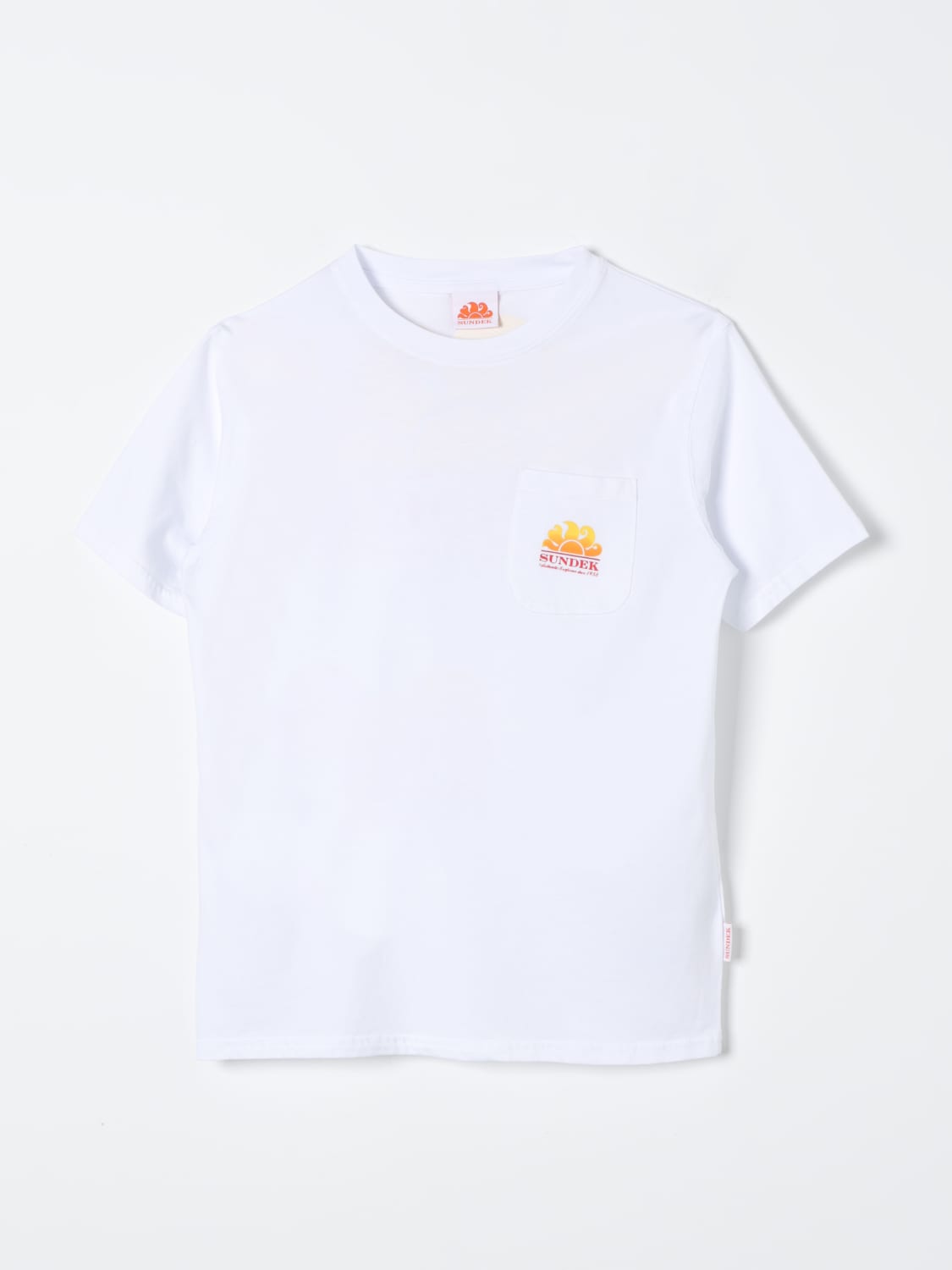 SUNDEK T-SHIRT: T-shirt Sundek in cotone con logo , Bianco - Img 1