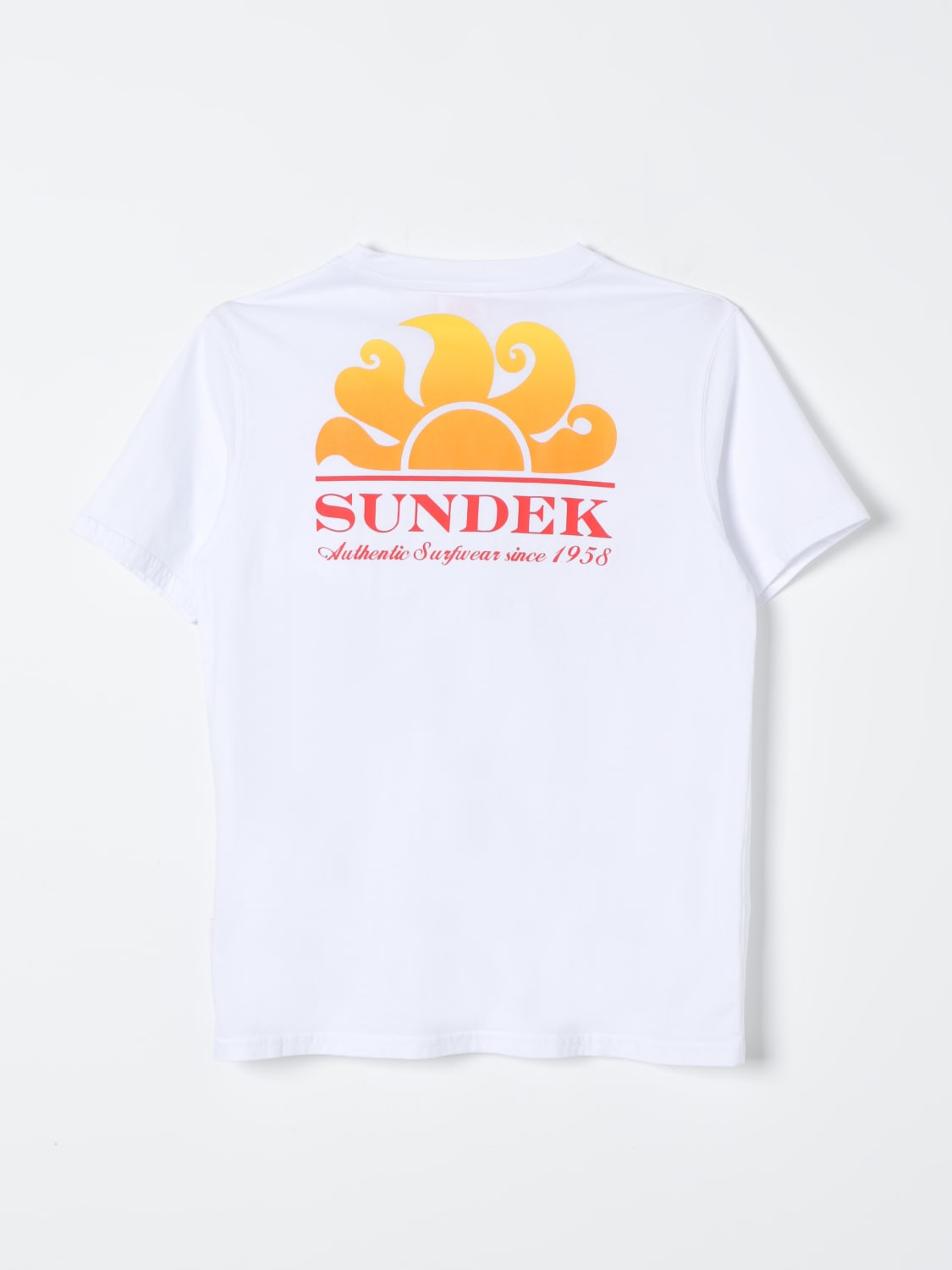 SUNDEK T-SHIRT: T-shirt Sundek in cotone con logo , Bianco - Img 2