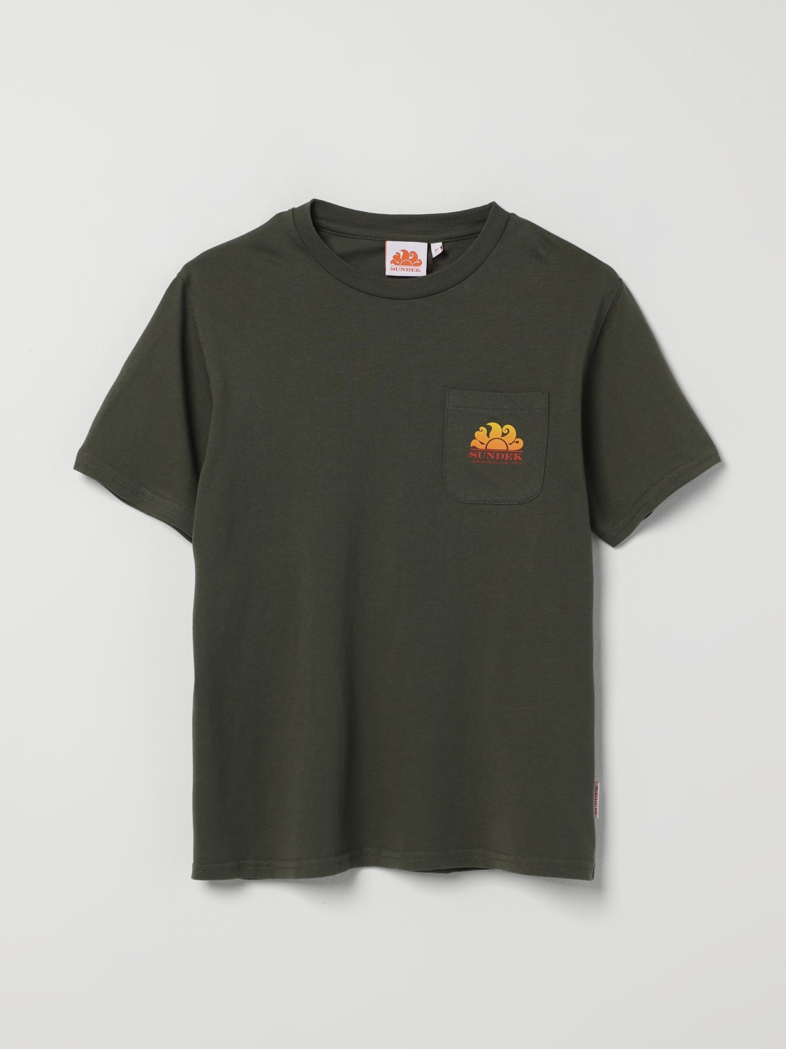 SUNDEK T-SHIRT: T-shirt kids Sundek, Military - Img 1