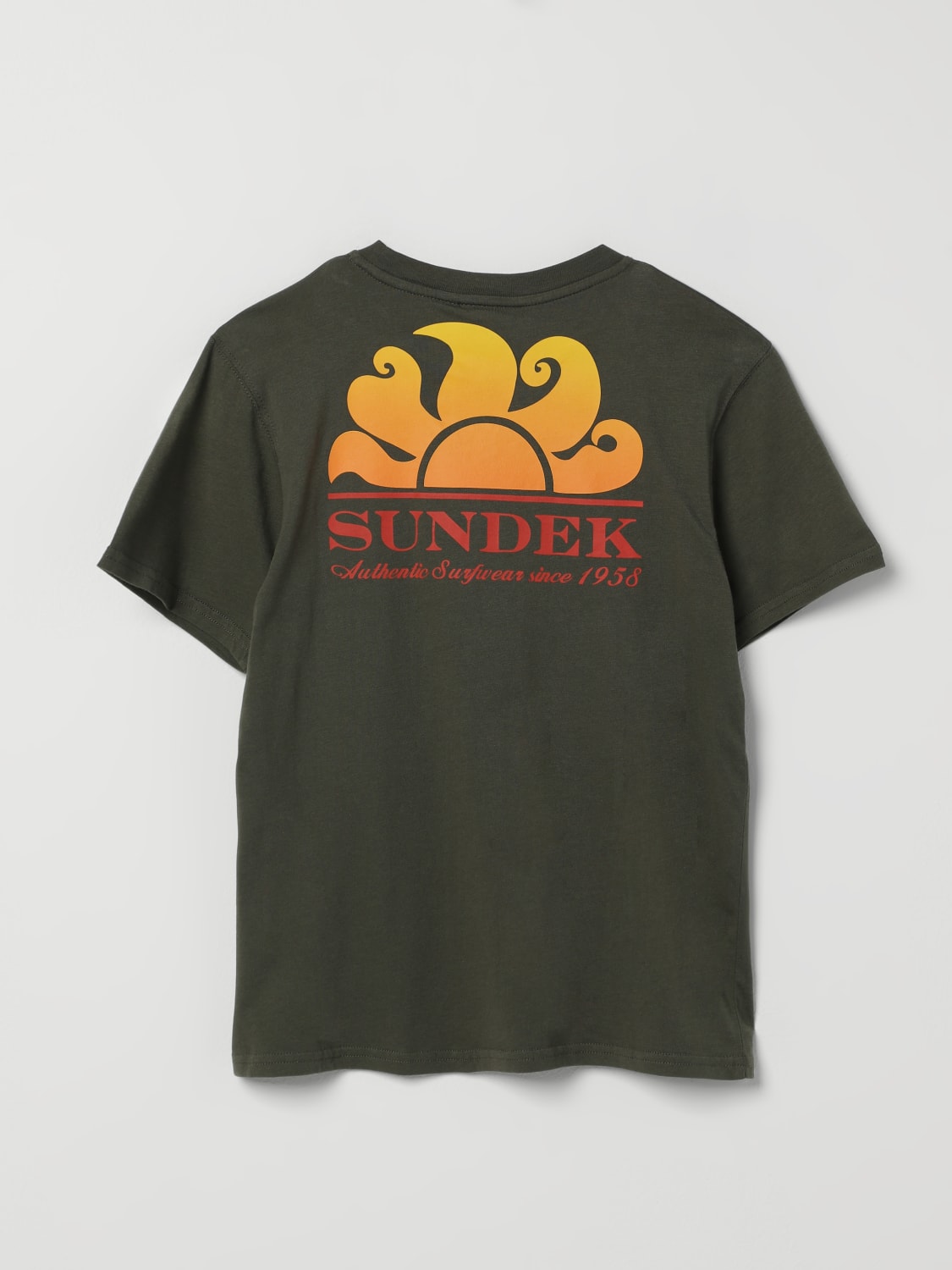 SUNDEK T-SHIRT: T-shirt kids Sundek, Military - Img 2