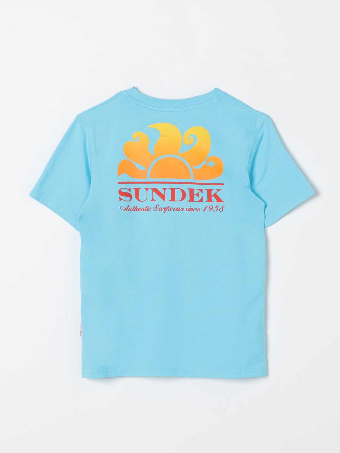 SUNDEK Tシャツ: Tシャツ ボーイ Sundek, ブルー 1 - Img 2