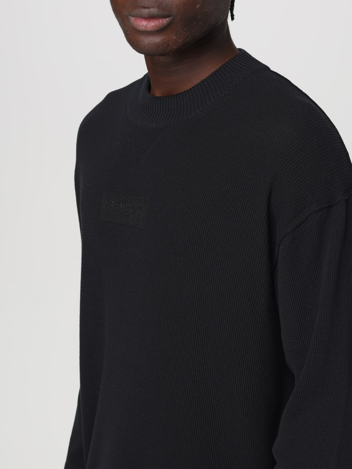 Comme Des Garcons Homme Plus Outlet: Sweater men - Black | Comme Des ...