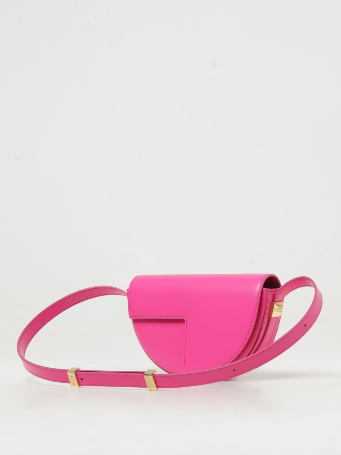 PATOU MINI BAG: Crossbody bags woman Patou, Fuchsia - Img 3