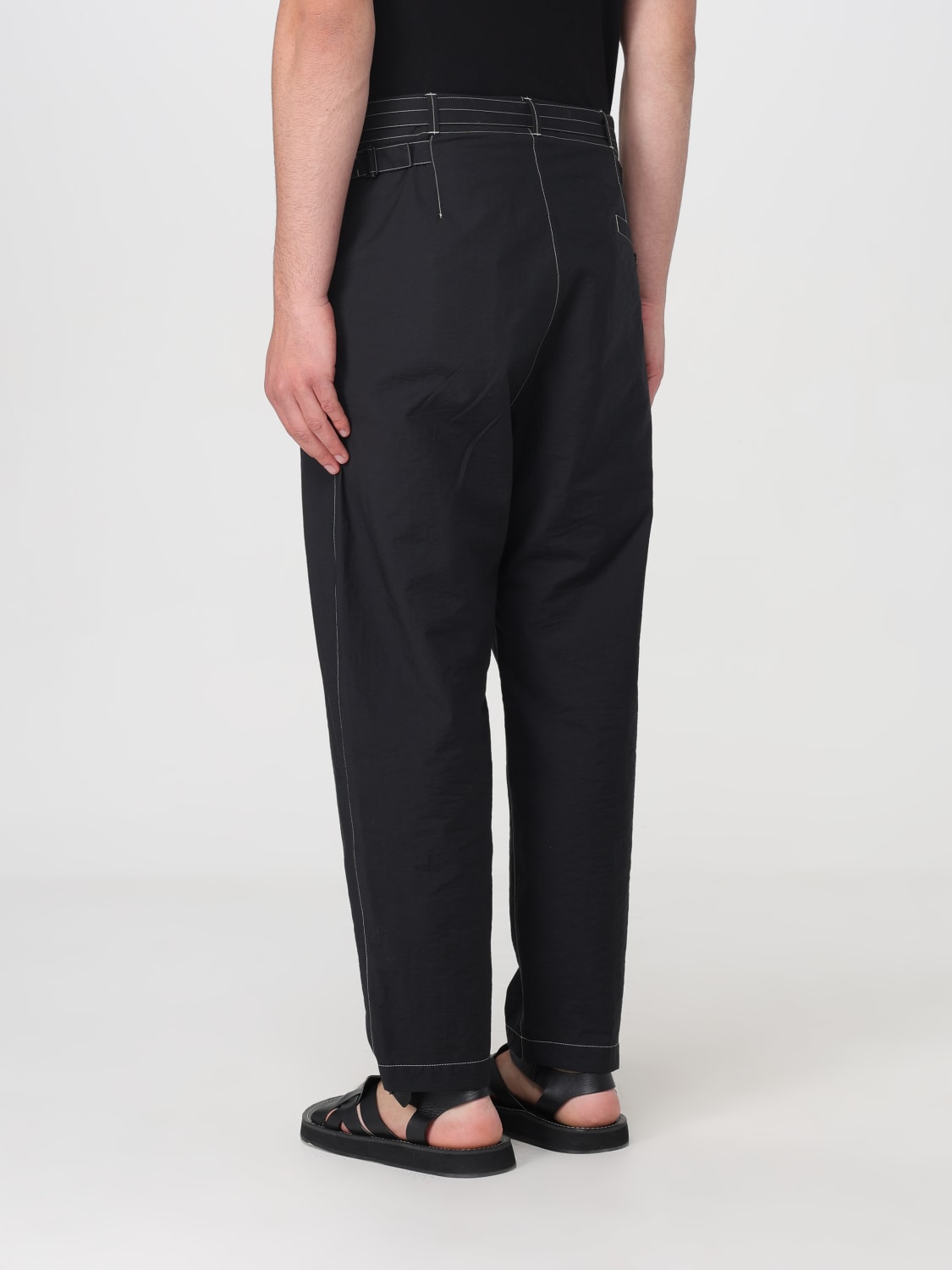 LEMAIRE PANTS: Pants men Lemaire, Black - Img 3