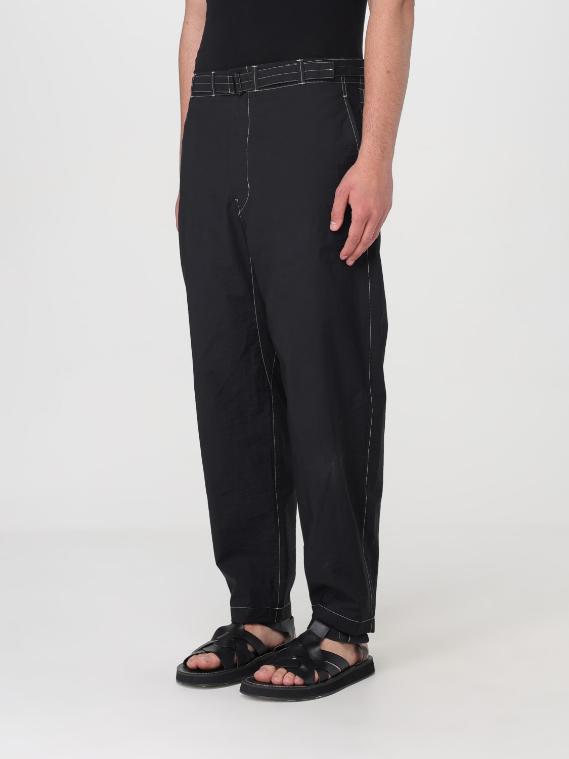 LEMAIRE PANTS: Pants men Lemaire, Black - Img 4