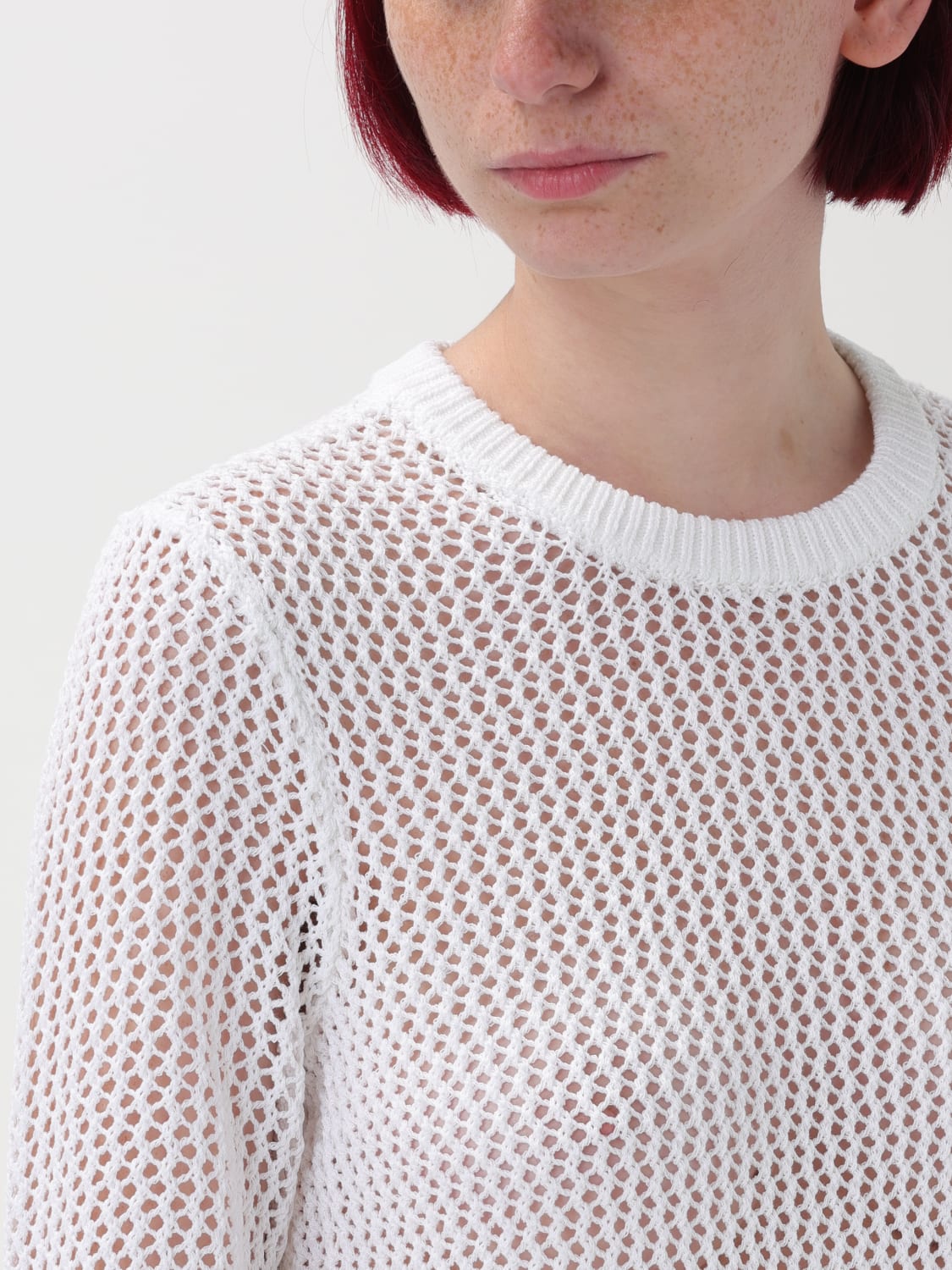 Michael kors white sweater hotsell