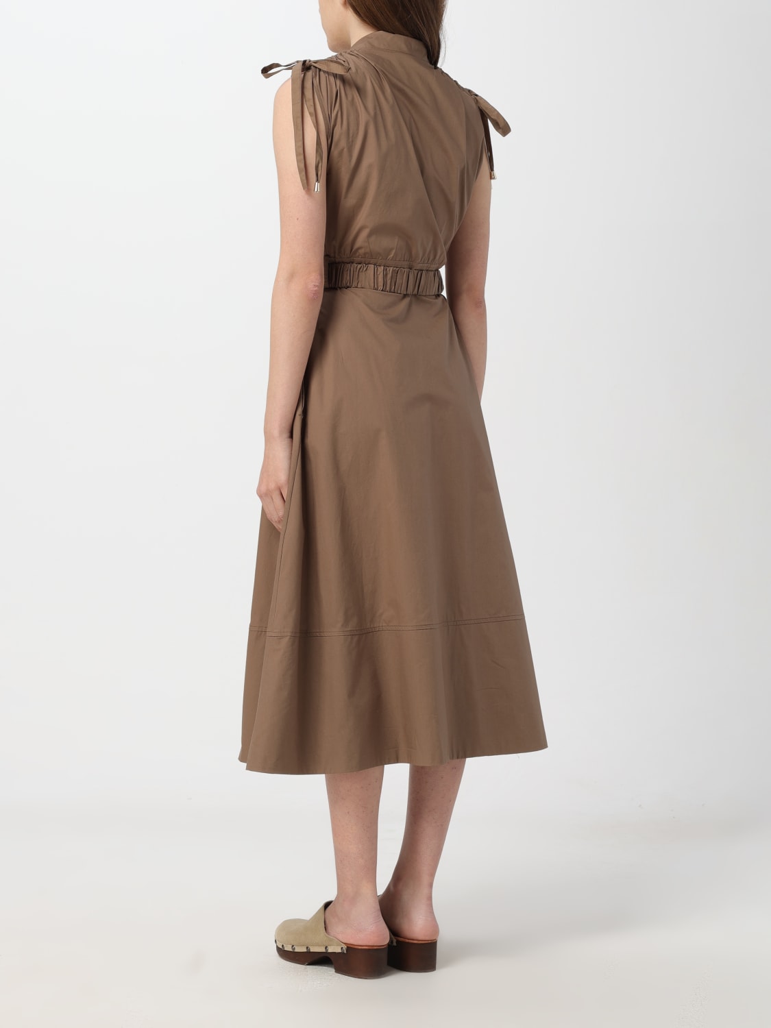 ワンピース KAOS Woman Dress Dove Grey QPJLE016 1066 Kaos Outlet: Dress woman - Dove Grey | Kaos dress QPJLE016
