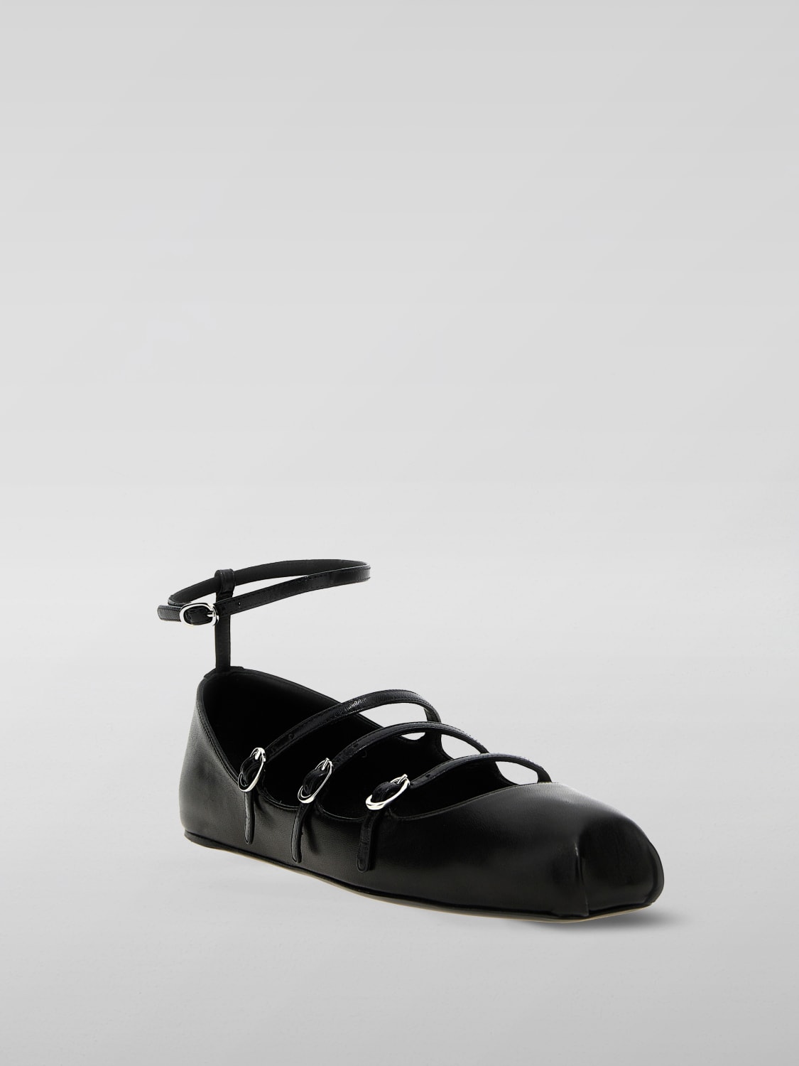 MCQUEEN BALLERINE: Chaussures femme McQueen, Noir - Img 2