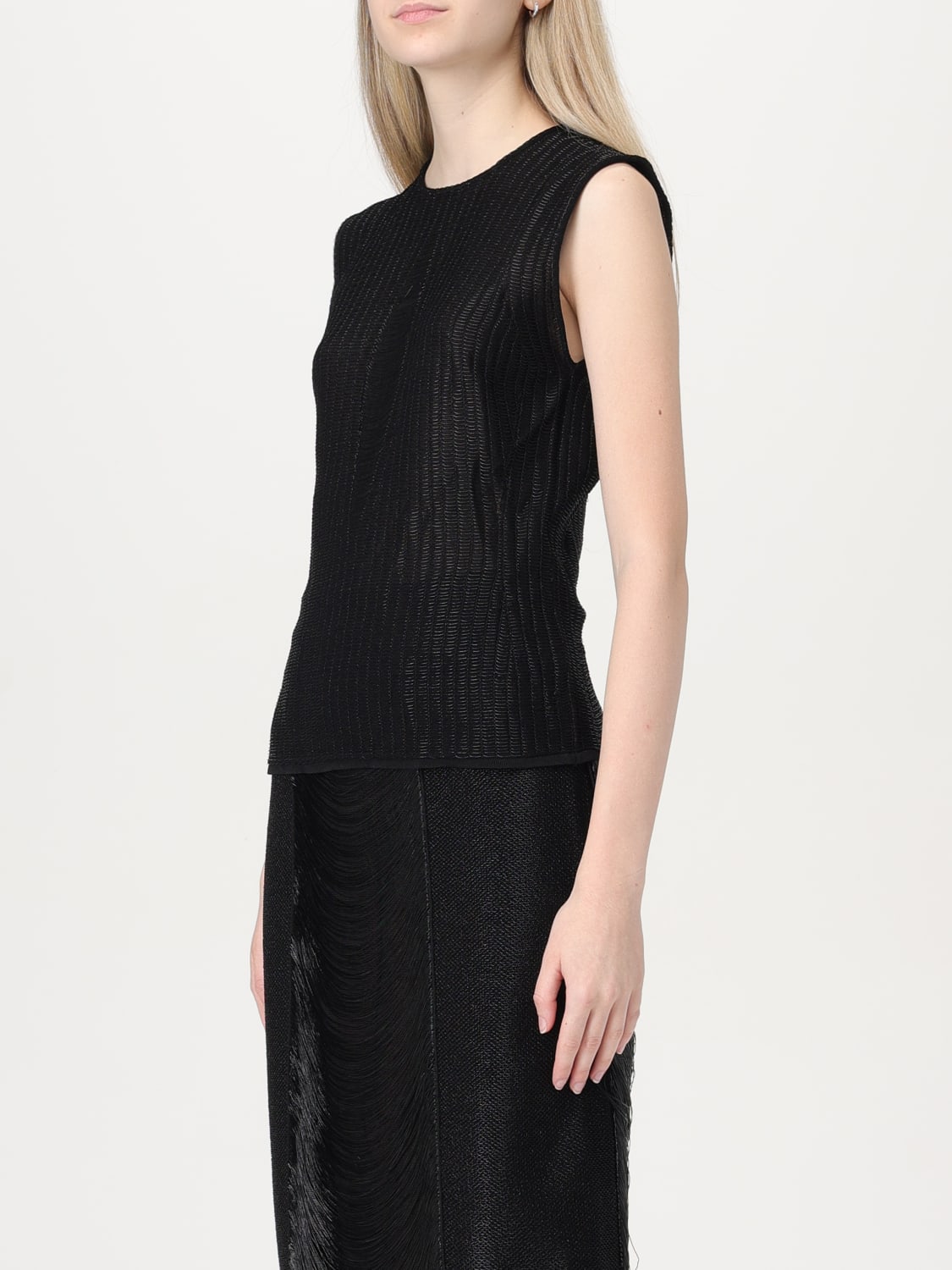 MCQUEEN TOP: Top woman McQueen, Black - Img 4