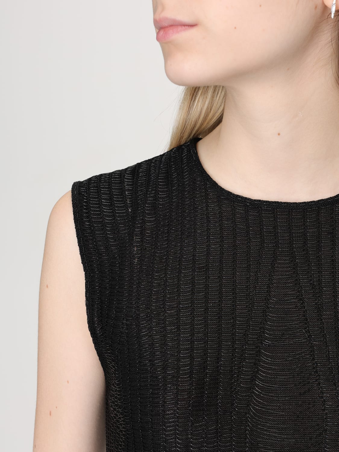 MCQUEEN TOP: Top woman McQueen, Black - Img 5