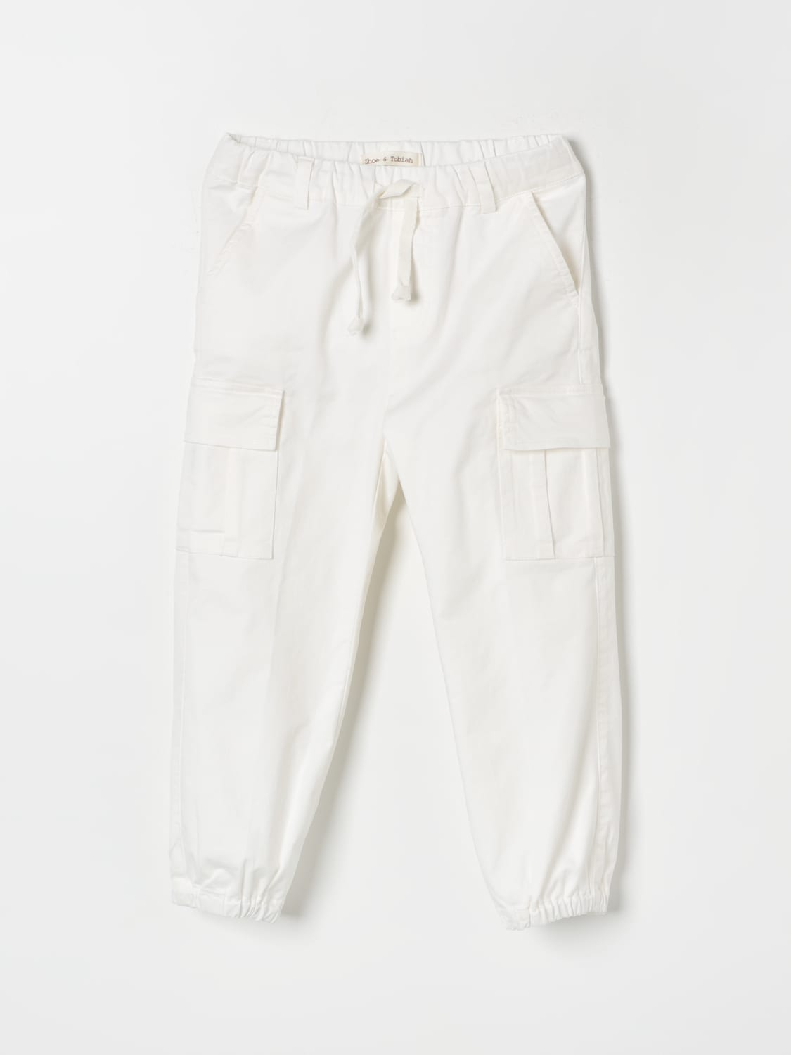 ZHOE & TOBIAH PANTS: Pants kids Zhoe & Tobiah, White - Img 1