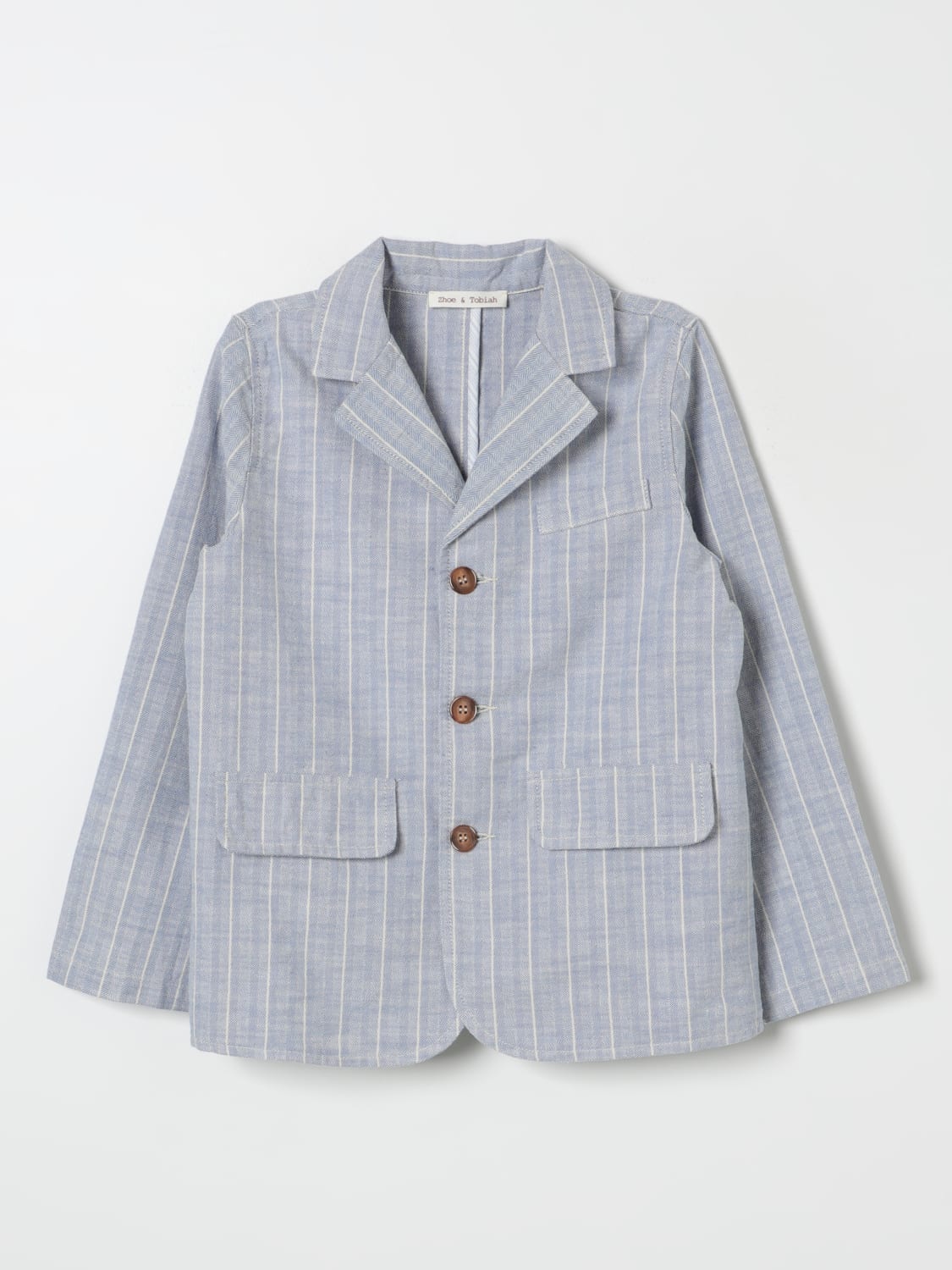 ZHOE & TOBIAH BLAZER: Zhoe & Tobiah boys' blazer, Blue - Img 1