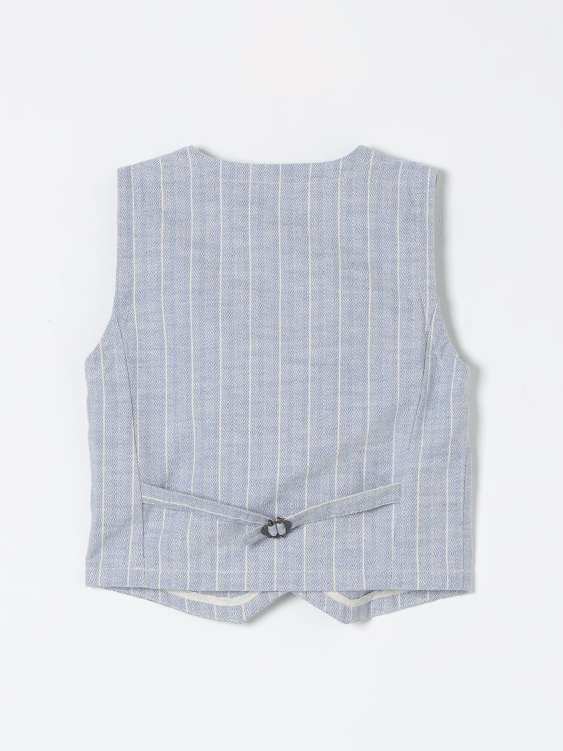 ZHOE & TOBIAH WAISTCOAT: Waistcoat kids Zhoe & Tobiah, Blue - Img 2