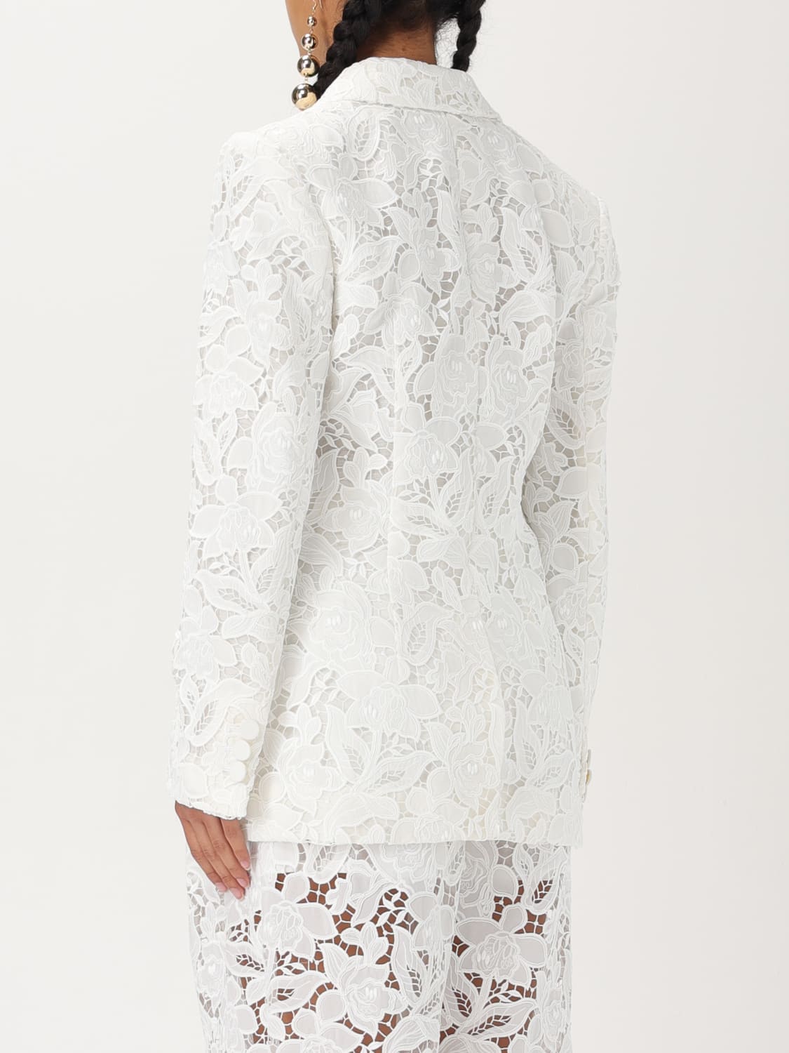 アウターその他 ZIMMERMANN Woman Blazer White 9550JS241 IVO Zimmermann Outlet: Jacket woman - White | Zimmermann blazer
