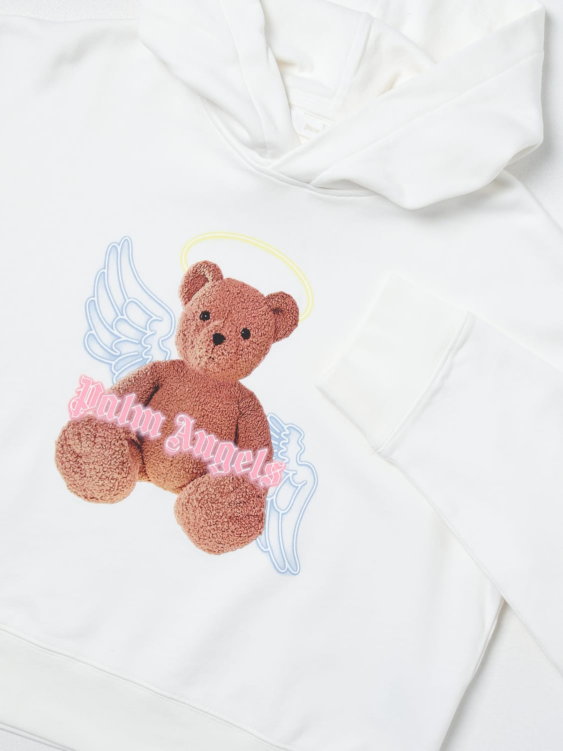 PALM ANGELS PULL: Pull enfant Palm Angels Kids, Blanc - Img 3