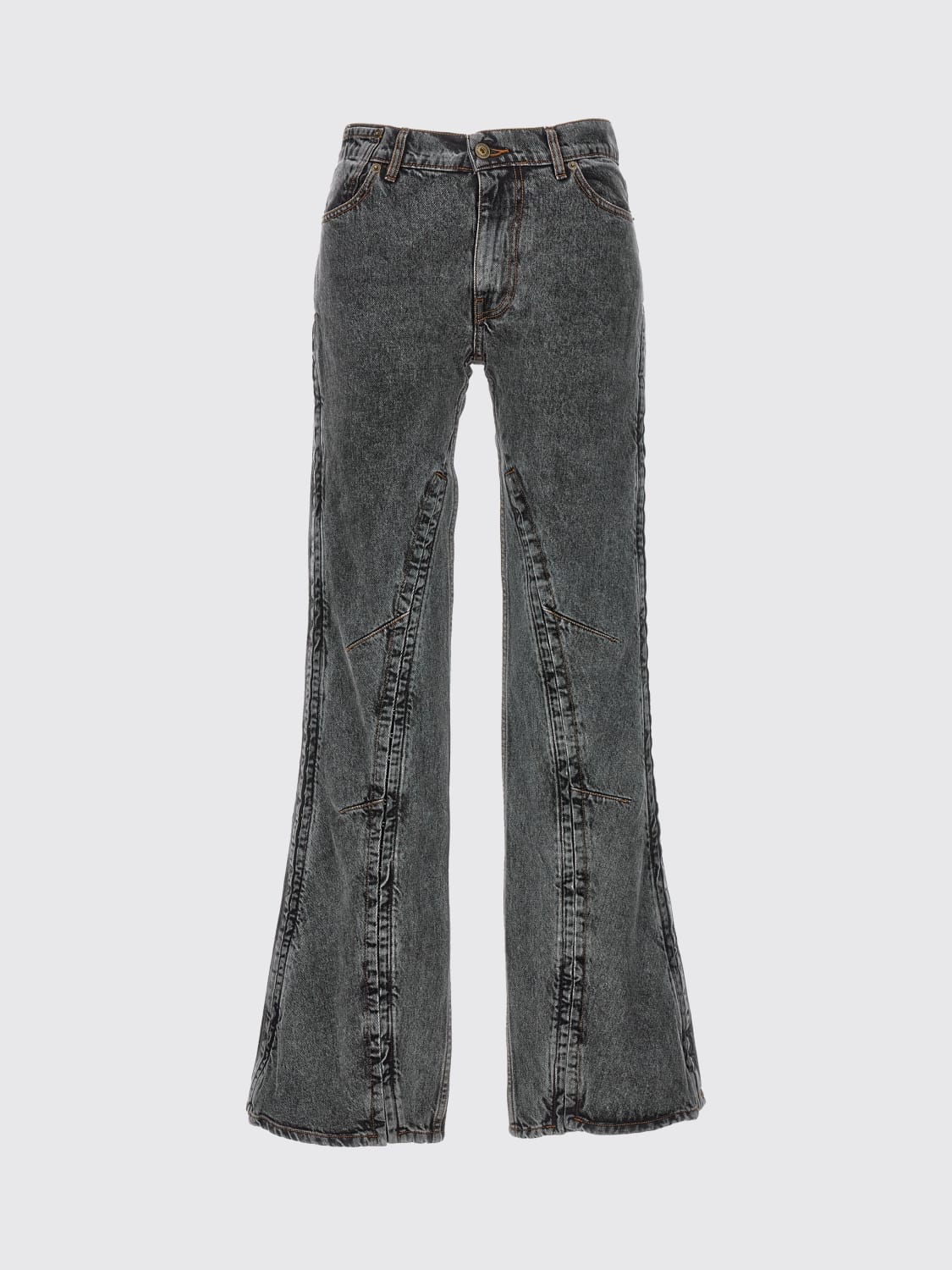 Y/PROJECT JEANS: Jeans woman Y/project, Black - Img 1