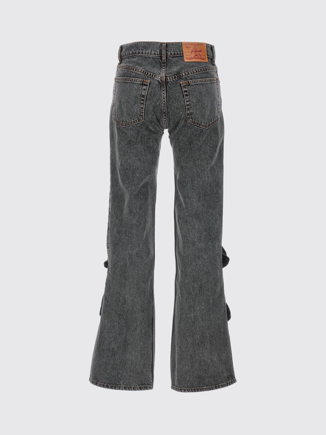 Y/PROJECT JEANS: Jeans woman Y/project, Black - Img 2