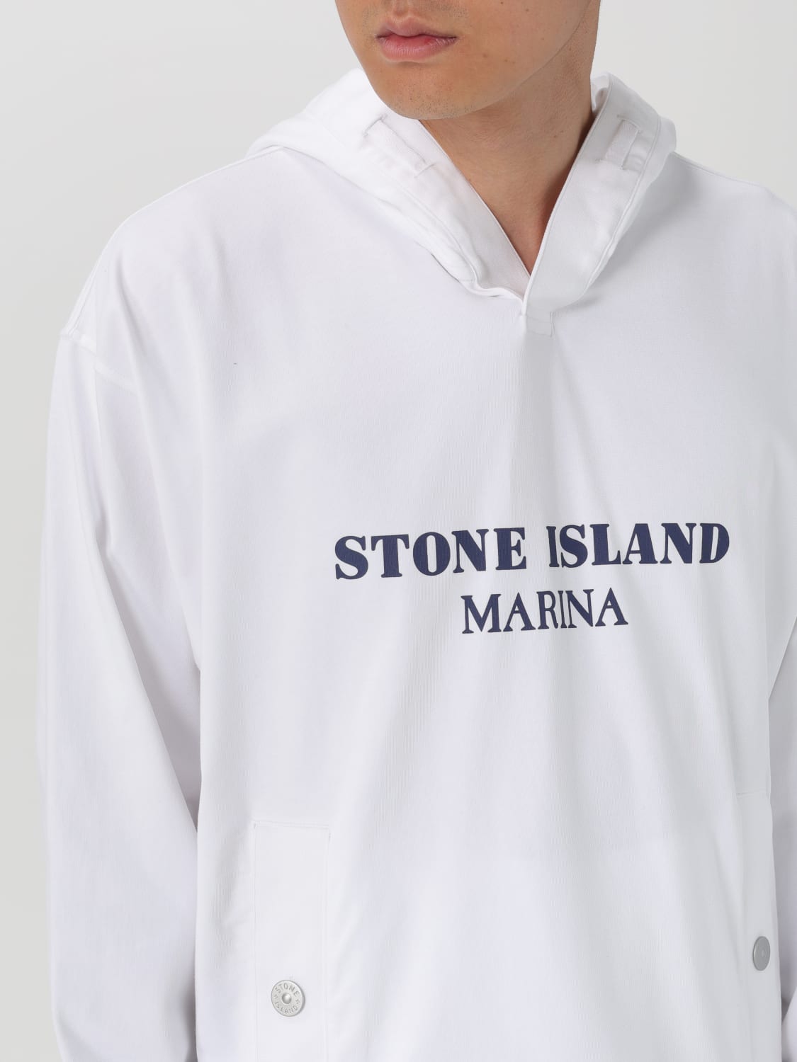 STONE ISLAND SWEATSHIRT: Sweatshirt men Stone Island, White - Img 5