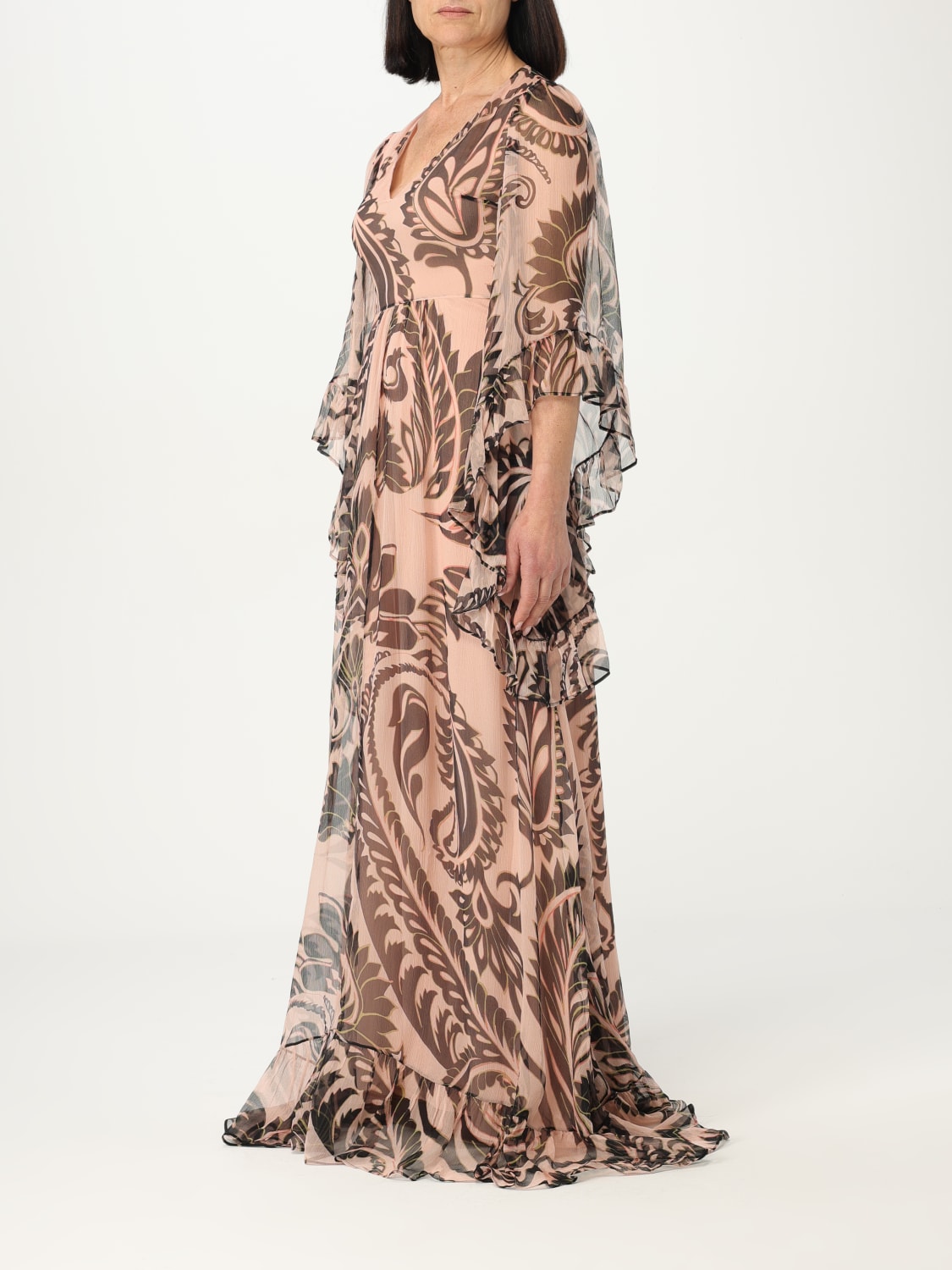 ワンピース ETRO Woman Dress Pink WRPA0023AK752 X0875 etro.jpg