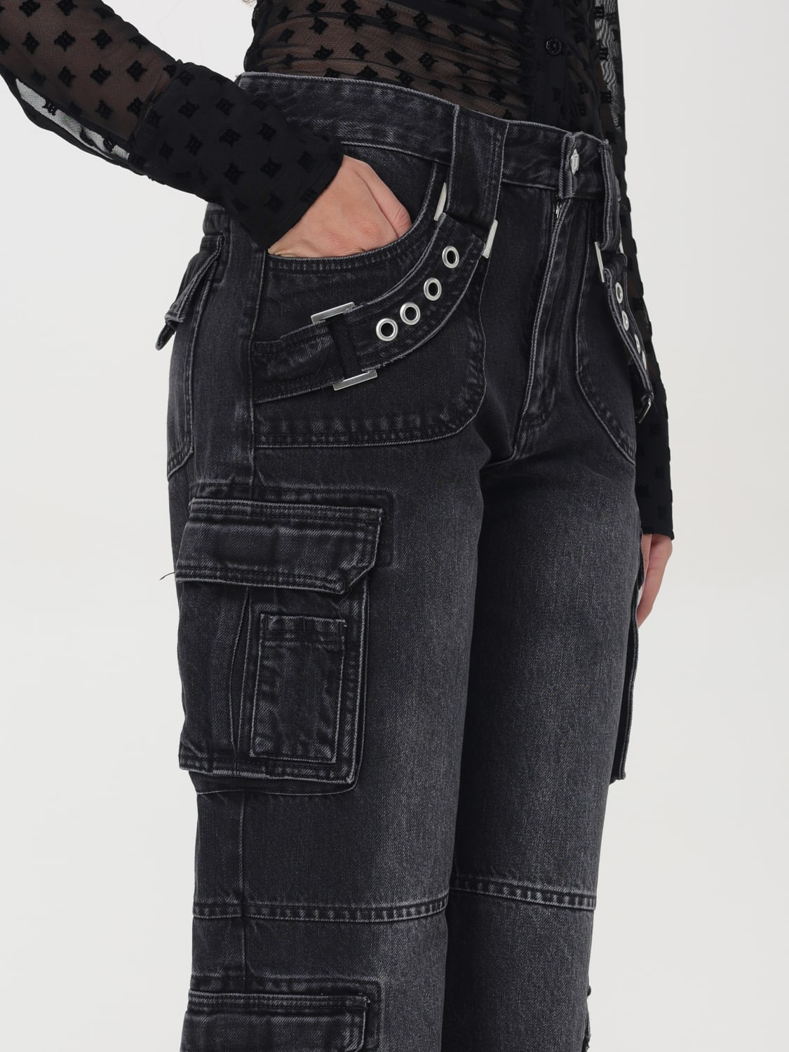 Misbhv Outlet: Pants woman - Black | Misbhv pants 231W311
