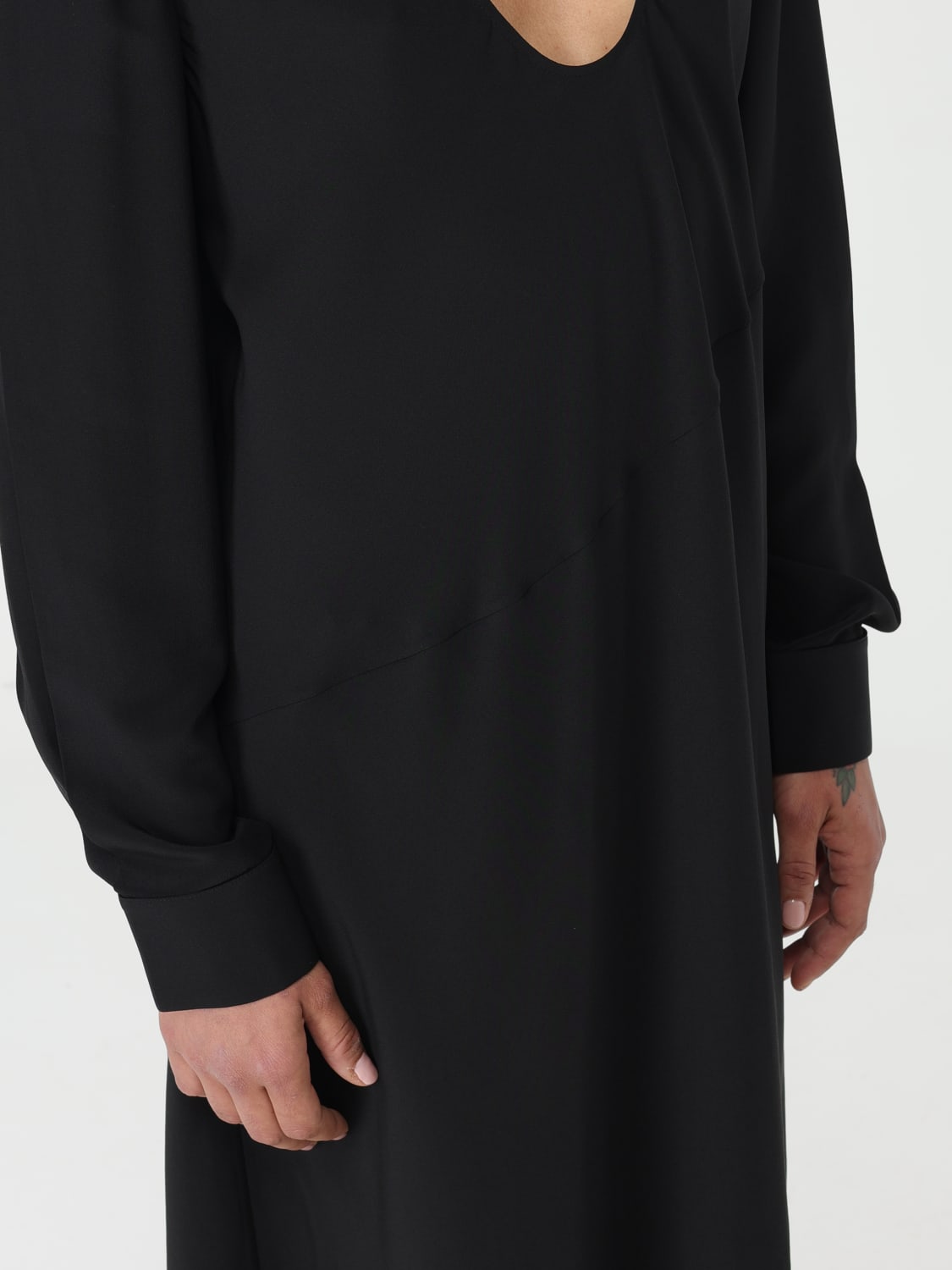 ワンピース HELMUT LANG Woman Dress Black O05HW601 001 Helmut Lang Slashed Dress | HELMUTLANG.COM