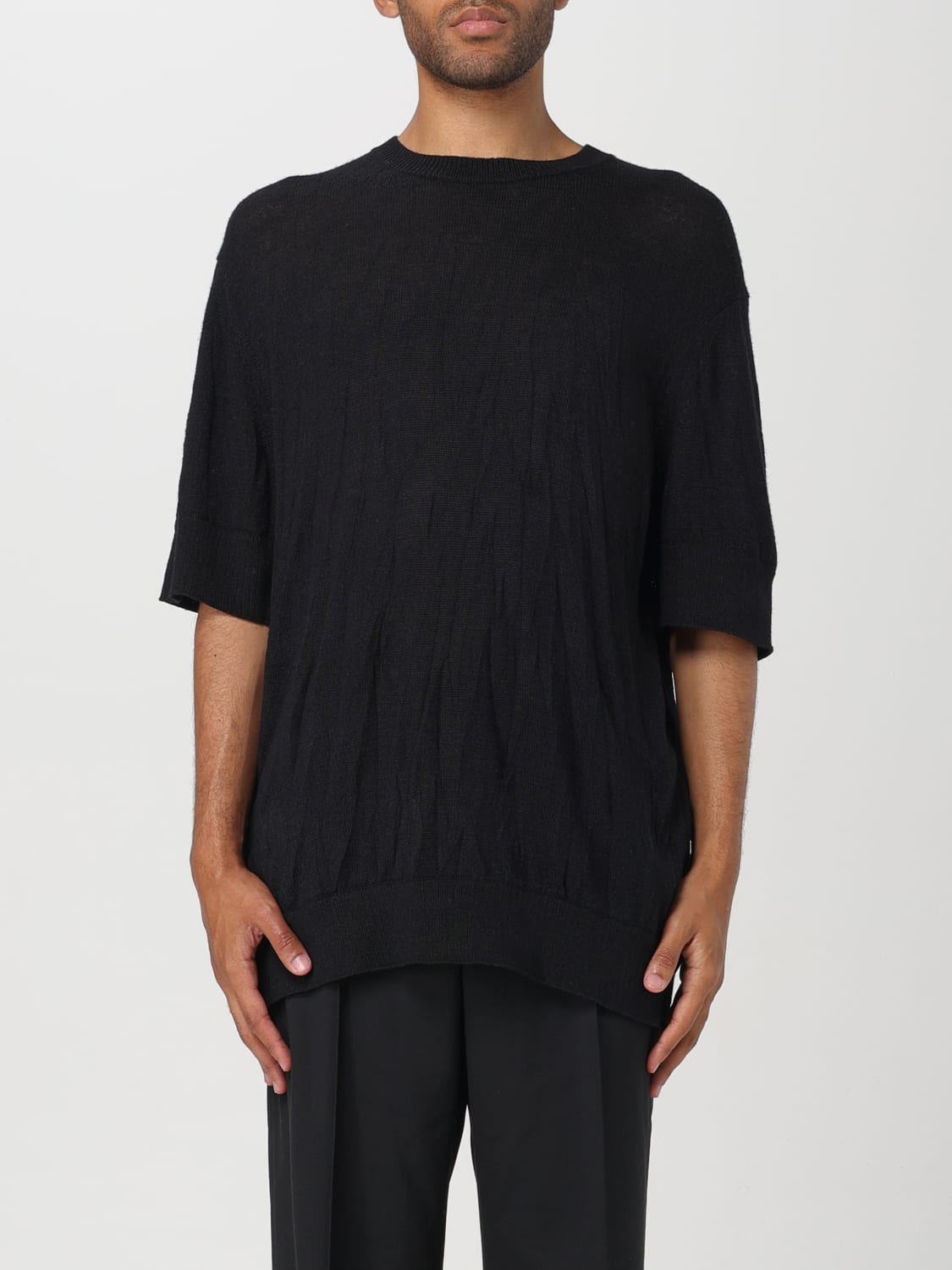 Giglio T-shirt Helmut Lang in misto lana merino