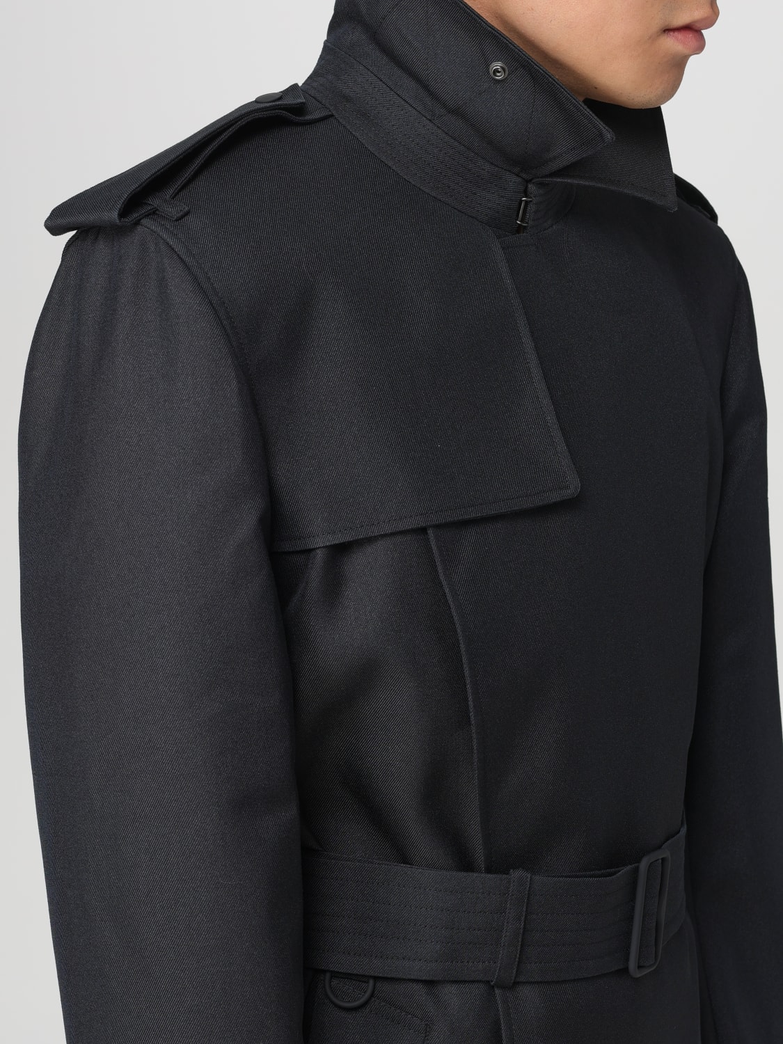 BURBERRY TRENCHS: Manteau homme Burberry, Noir - Img 5