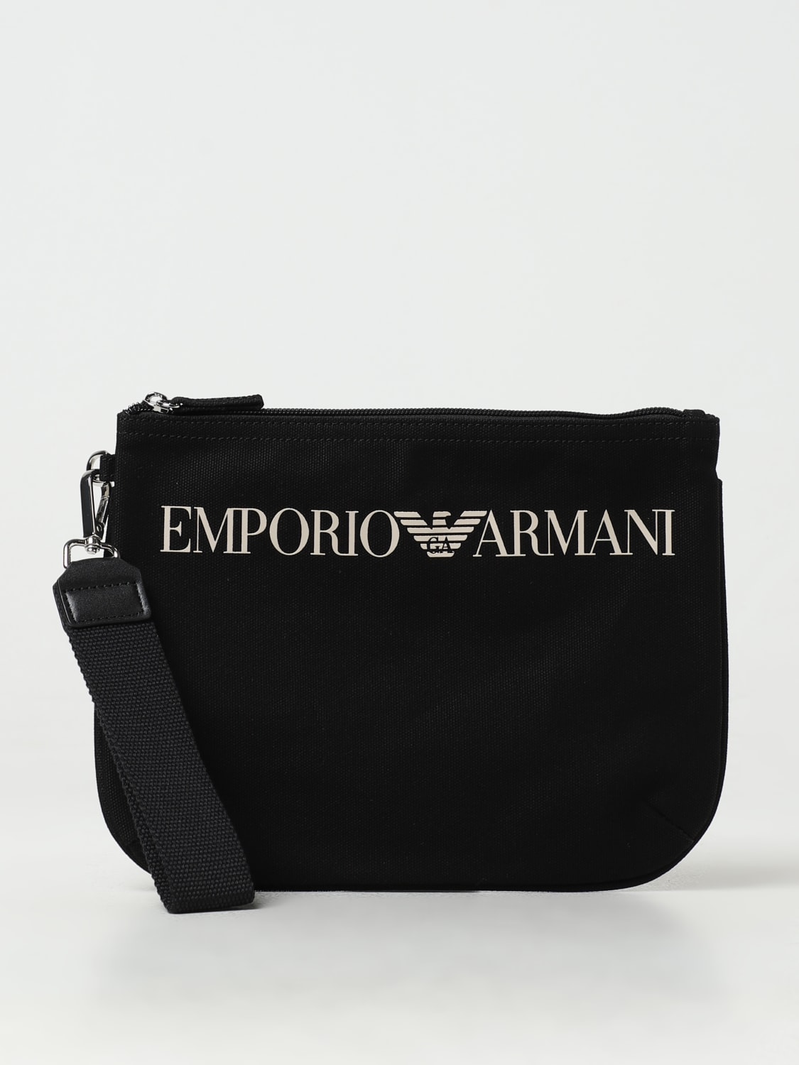 Giglio Pouch Emporio Armani in tessuto sintetico