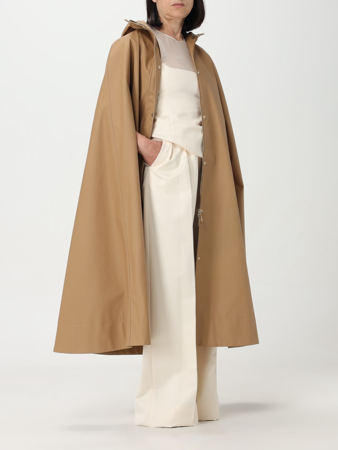 KHAITE MANTEAU: Manteau femme Khaite, Kaki - Img 2