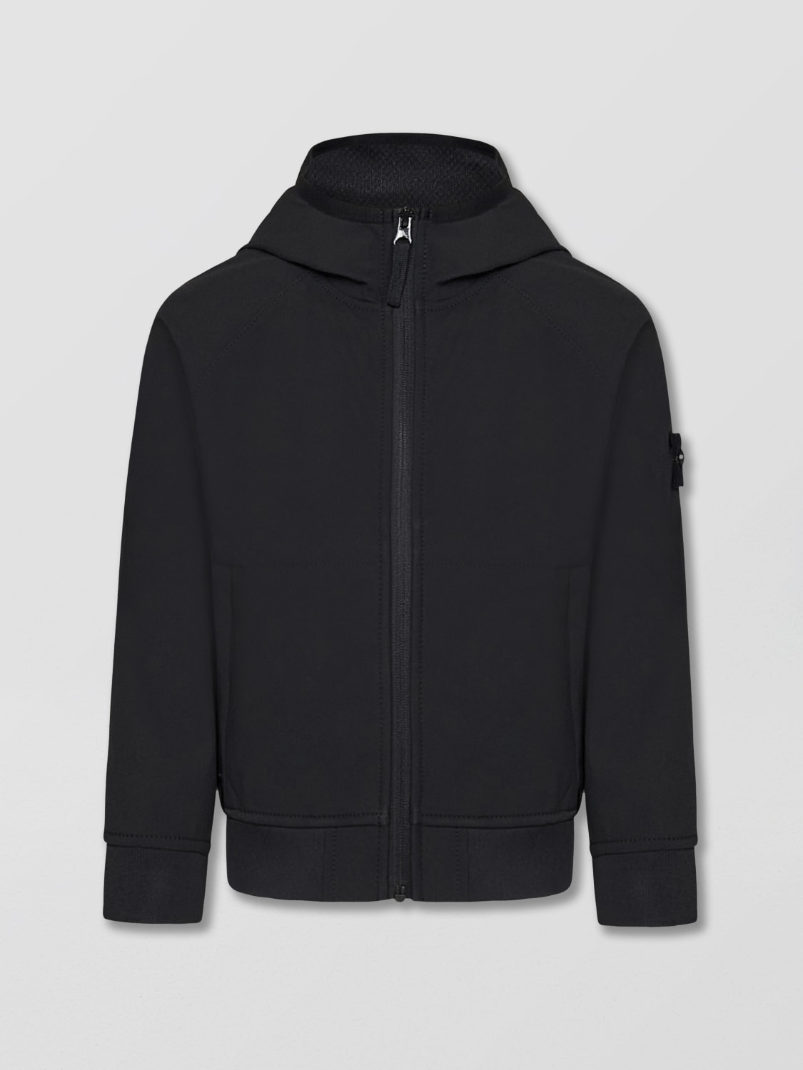 STONE ISLAND JUNIOR Jacket kids Black Stone Island Junior jacket 801640127 online at GIGLIO.COM