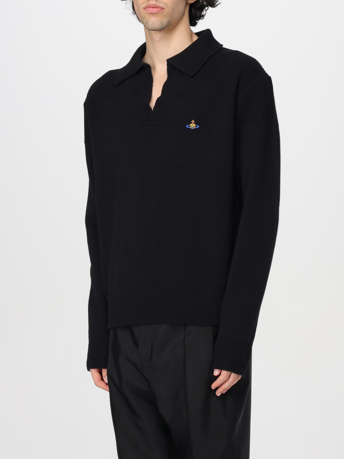 VIVIENNE WESTWOOD SWEATER: Sweater men Vivienne Westwood, Black - Img 4