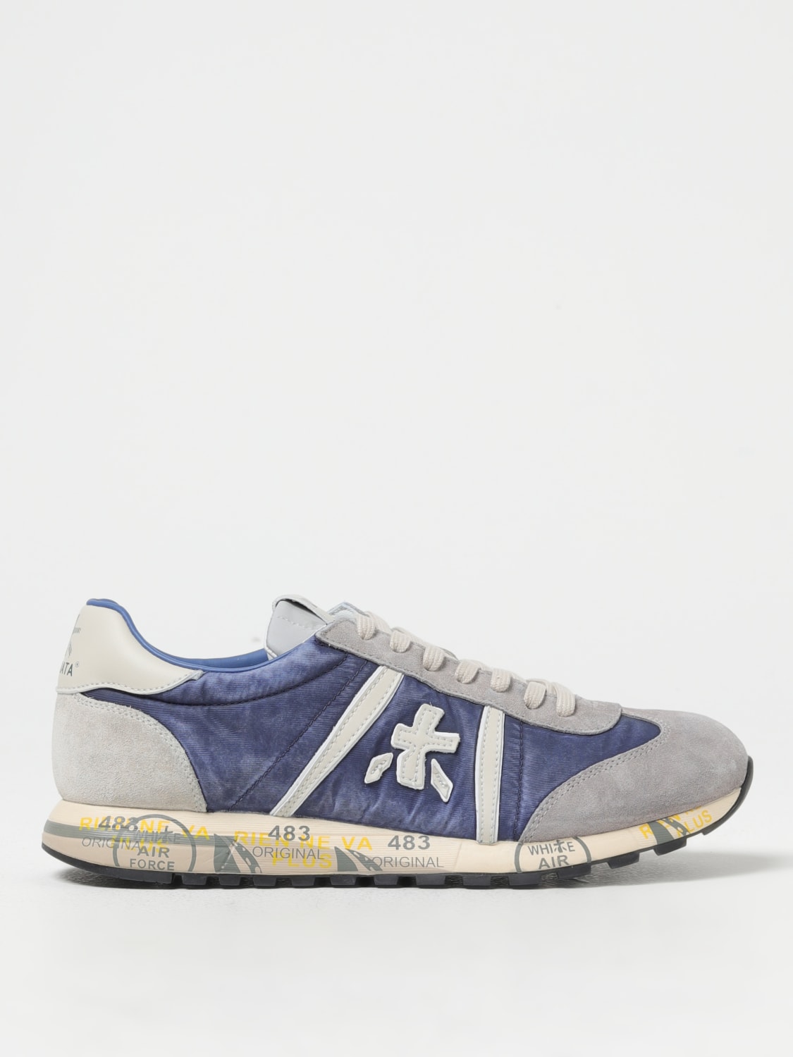 PREMIATA: Sneakers men - Blue | Premiata sneakers LUCY online at GIGLIO.COM