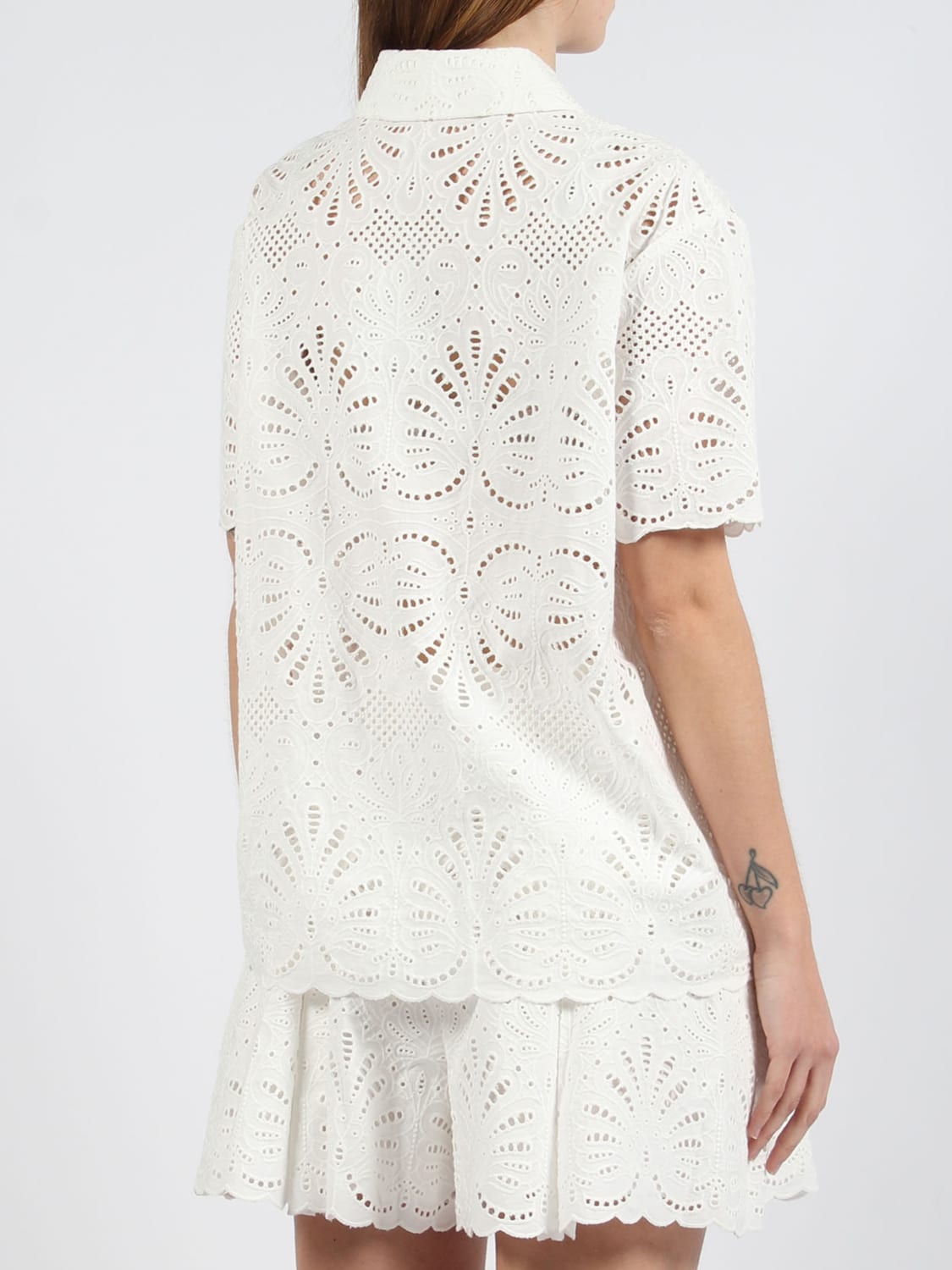 SELF-PORTRAIT: Top woman - White | Self-Portrait top