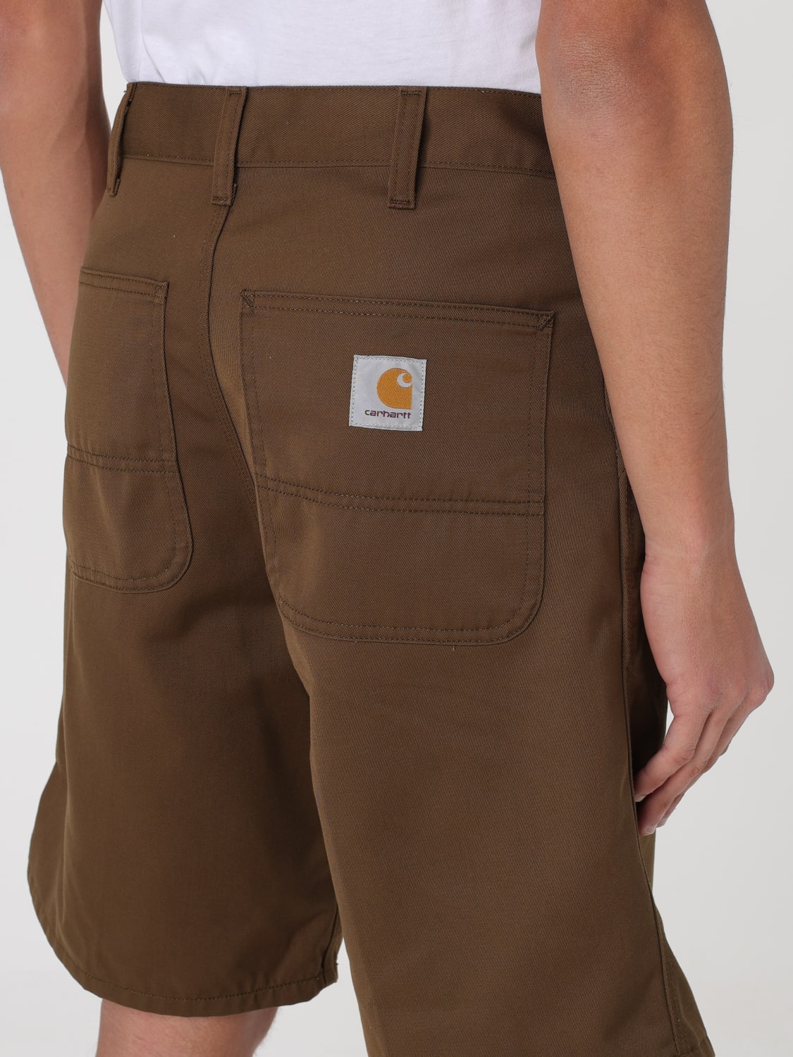 CARHARTT WIP ショートパンツ: ショートパンツ メンズ Carhartt Wip, ブラウン - Img 3