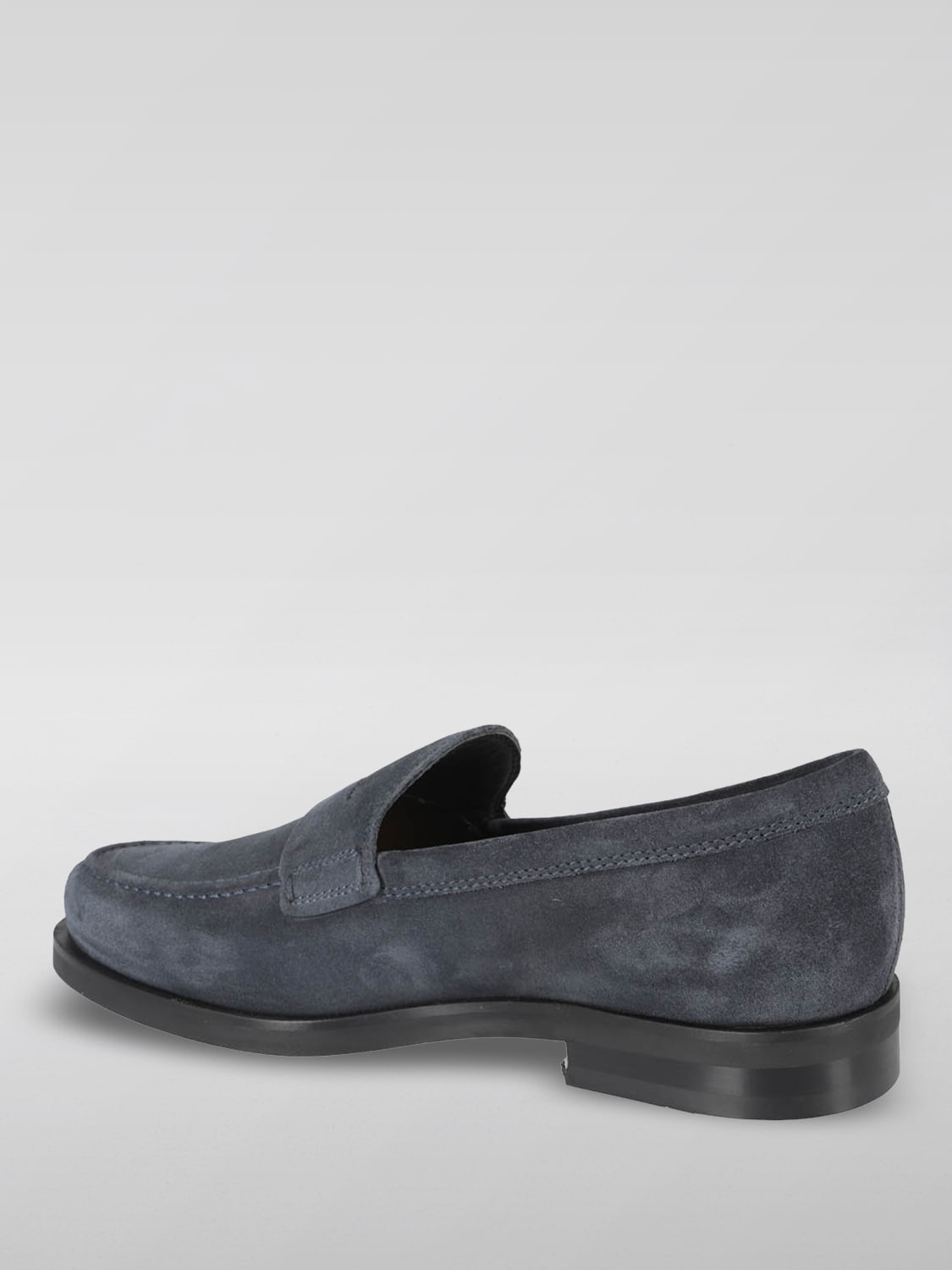 TOD'S MOCASSINI: Mocassino Tod's in camoscio , Blue Navy - Img 3