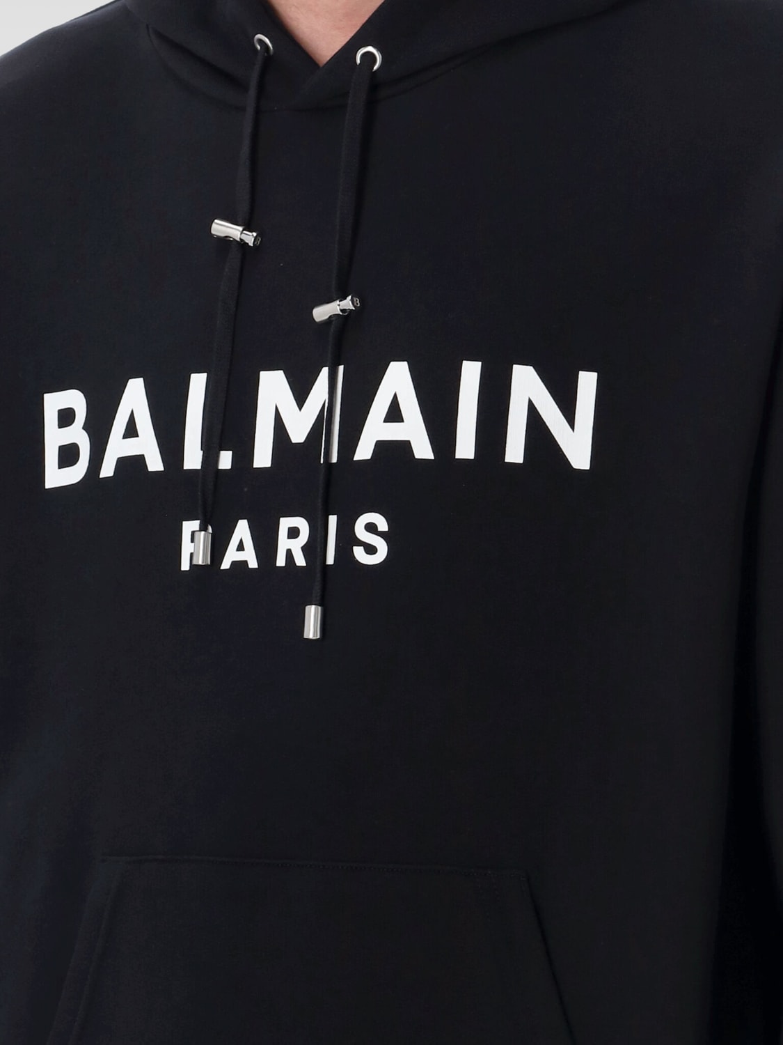 BALMAIN SWEATSHIRT: Sweatshirt homme Balmain, Noir - Img 3